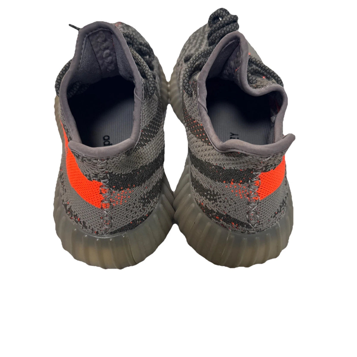 adidas Yeezy Boost 350 V2 Beluga Reflective GW1229 Men’s 5 Gray Red EUC No Box