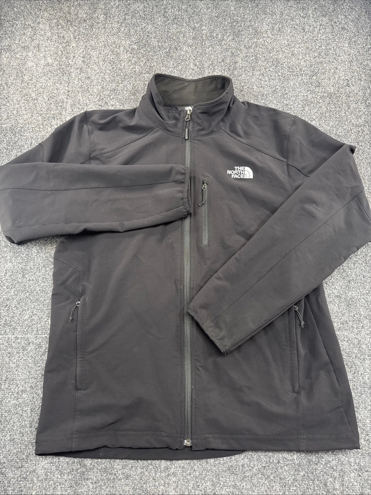 The North Face WindWall Jacket Men’s L Black Softshell Full Zip NF00CUY2