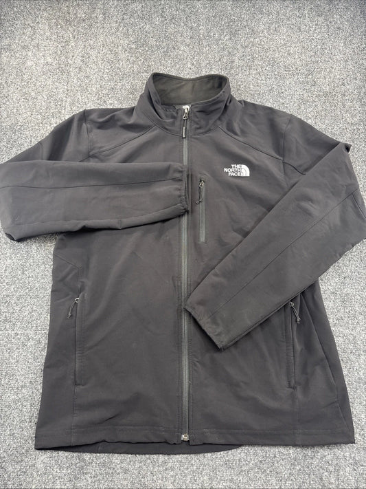 The North Face WindWall Jacket Men’s L Black Softshell Full Zip NF00CUY2