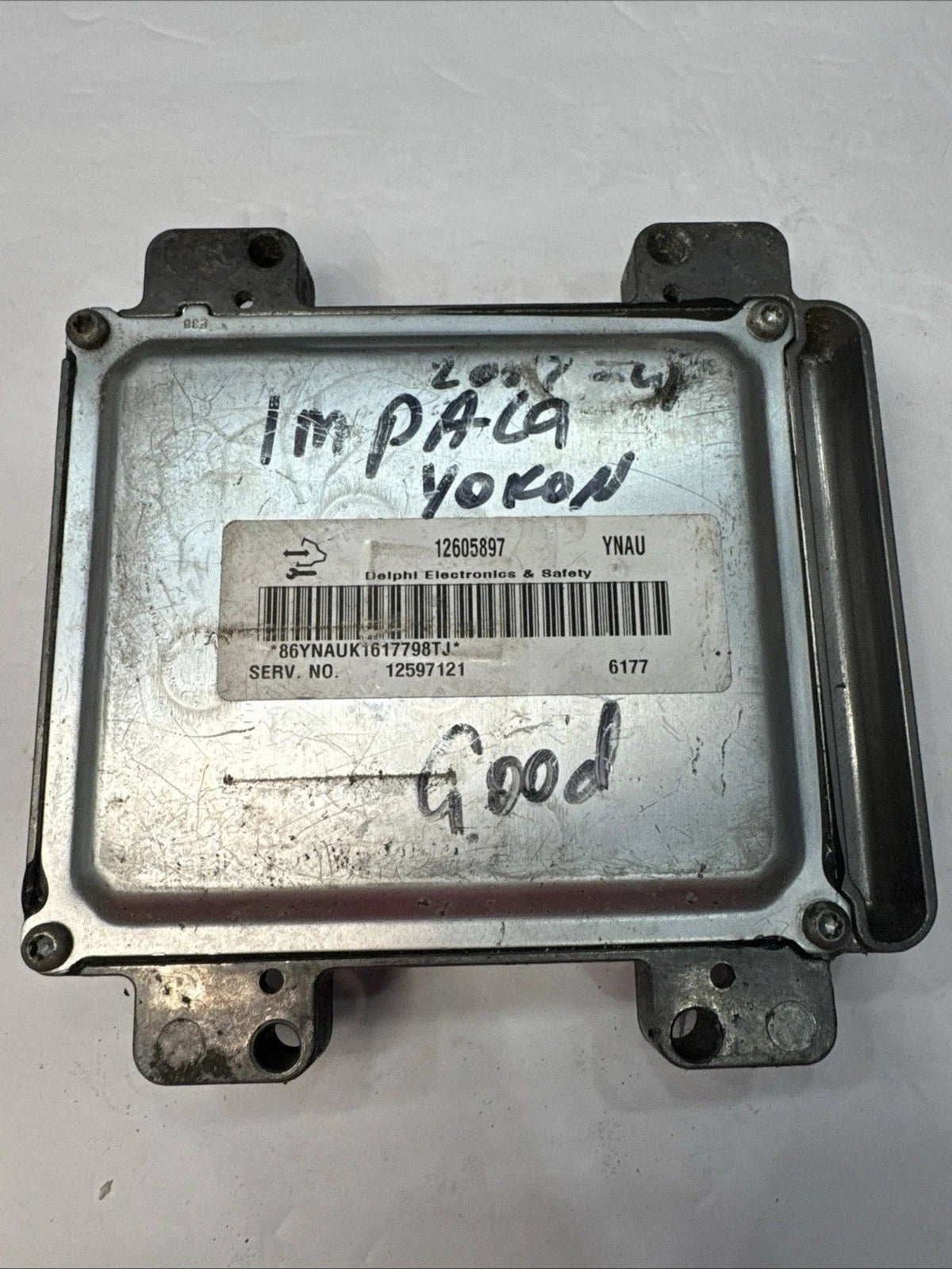 2007 Cadillac Escalade ECM ECU PCM Engine Computer OEM 12597121