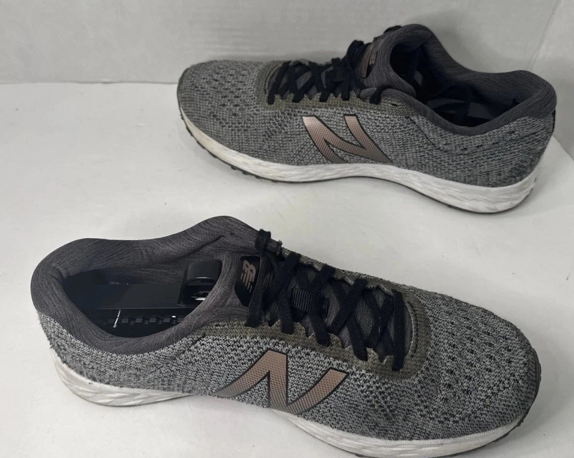 New Balance Fresh Foam Arishi Women’s 9 Gray Rose Gold Running Shoes WARISS01