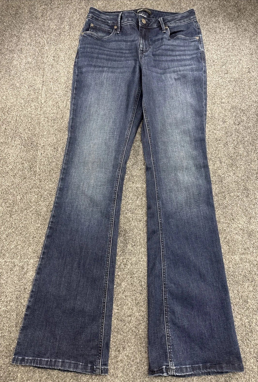 Simply Vera Vera Wang Mid Rise Bootcut Jeans Dark Wash Women’s Size 6