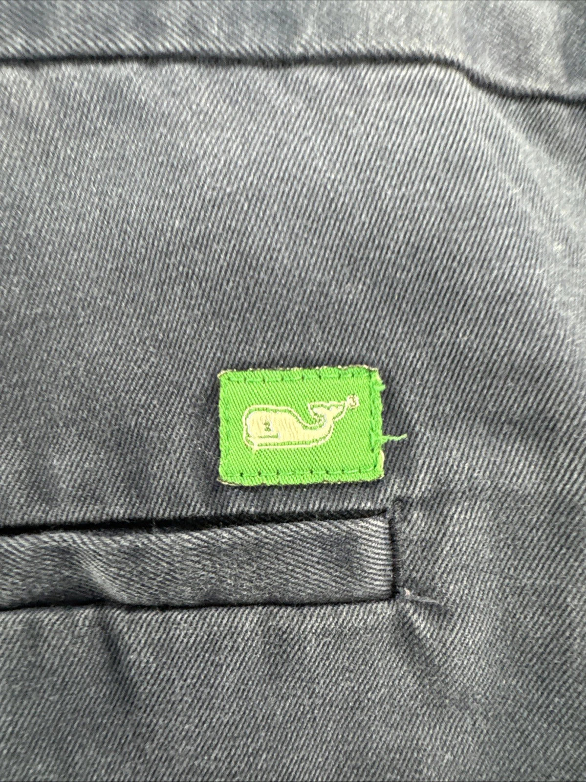 Vineyard Vines by Shep & Ian Women's Navy Cotton Mini Chino Skirt Whale