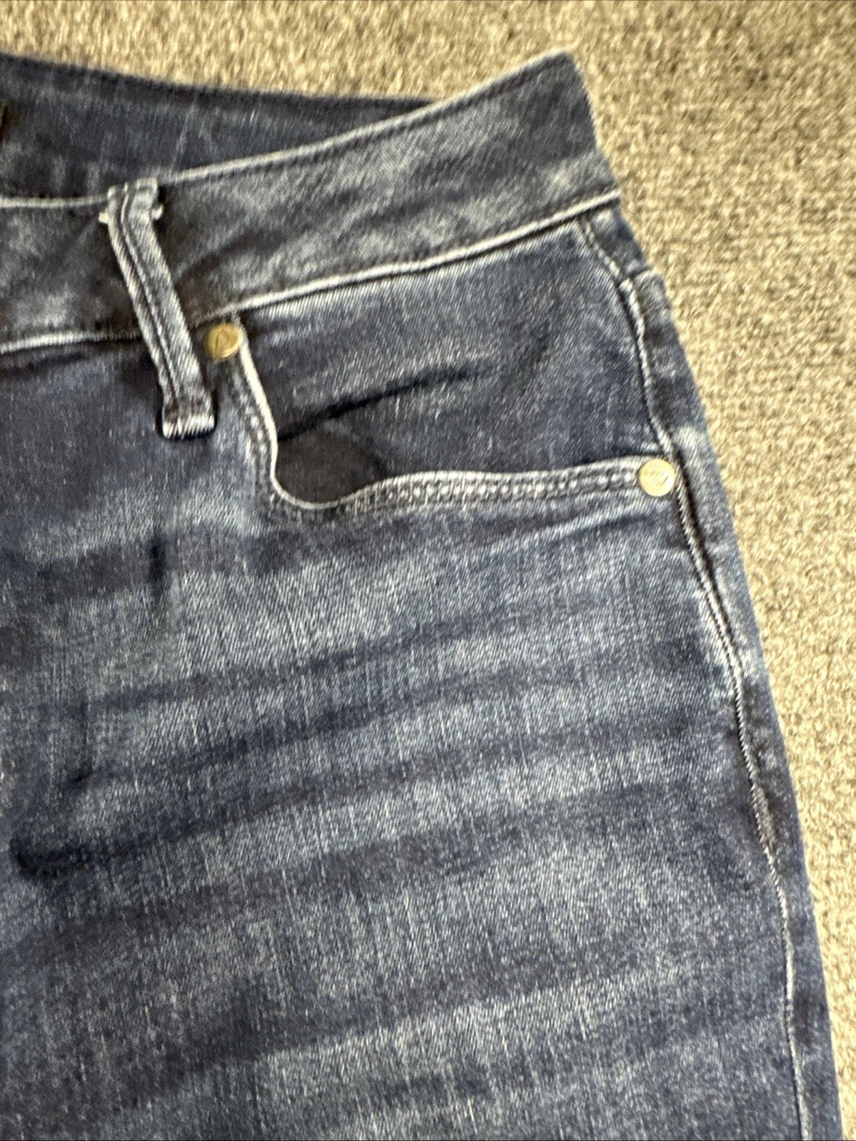 Simply Vera Vera Wang Mid Rise Bootcut Jeans Dark Wash Women’s Size 6