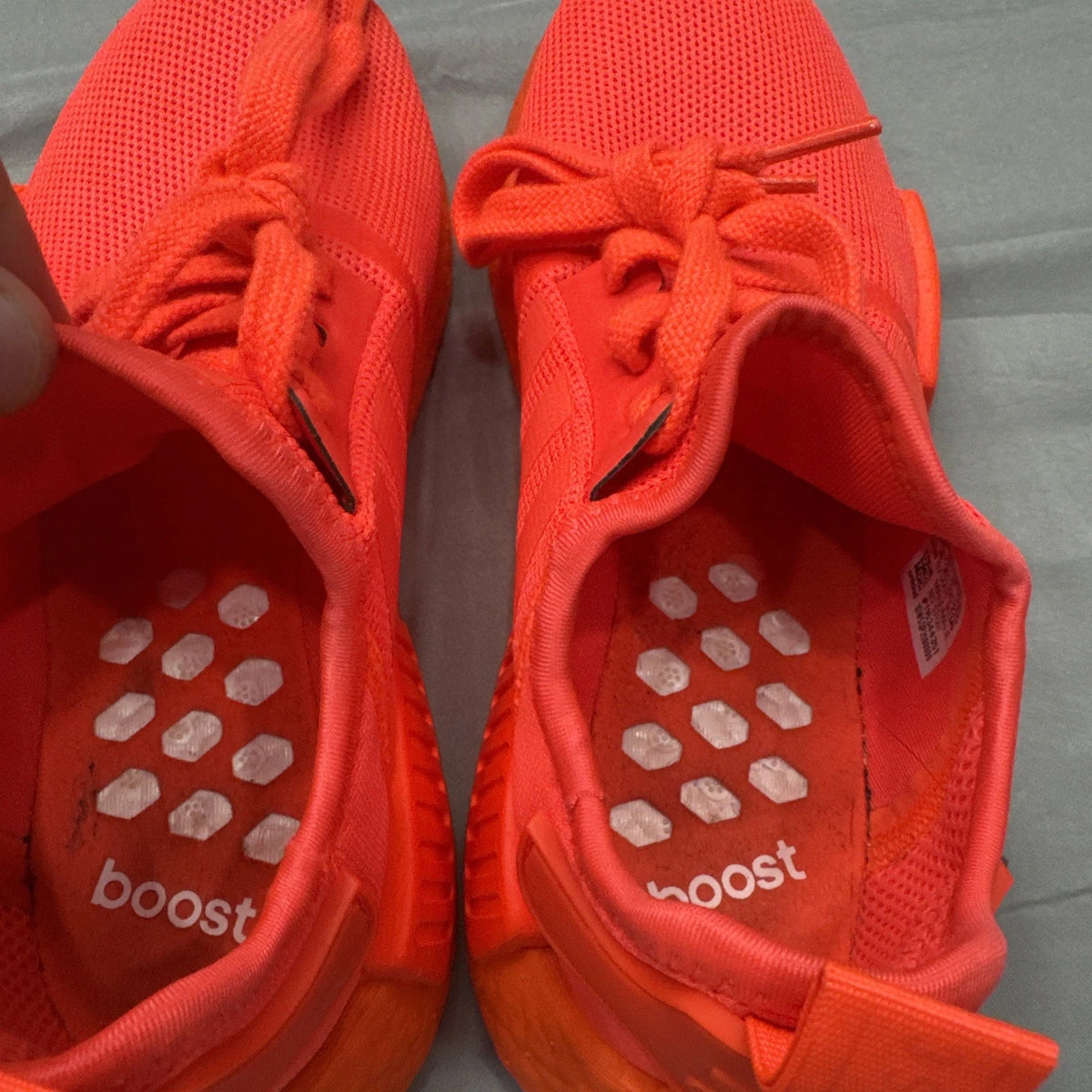 adidas NMD R1 Triple Solar Red S31507 Men’s 4.5 2016 Sneakers EUC No Box