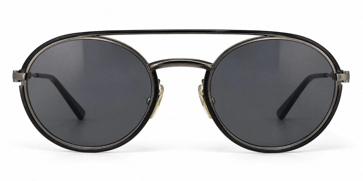 Dior Homme Synthesis 01 Sunglasses Black Round 51-22-155 w/ Case Box