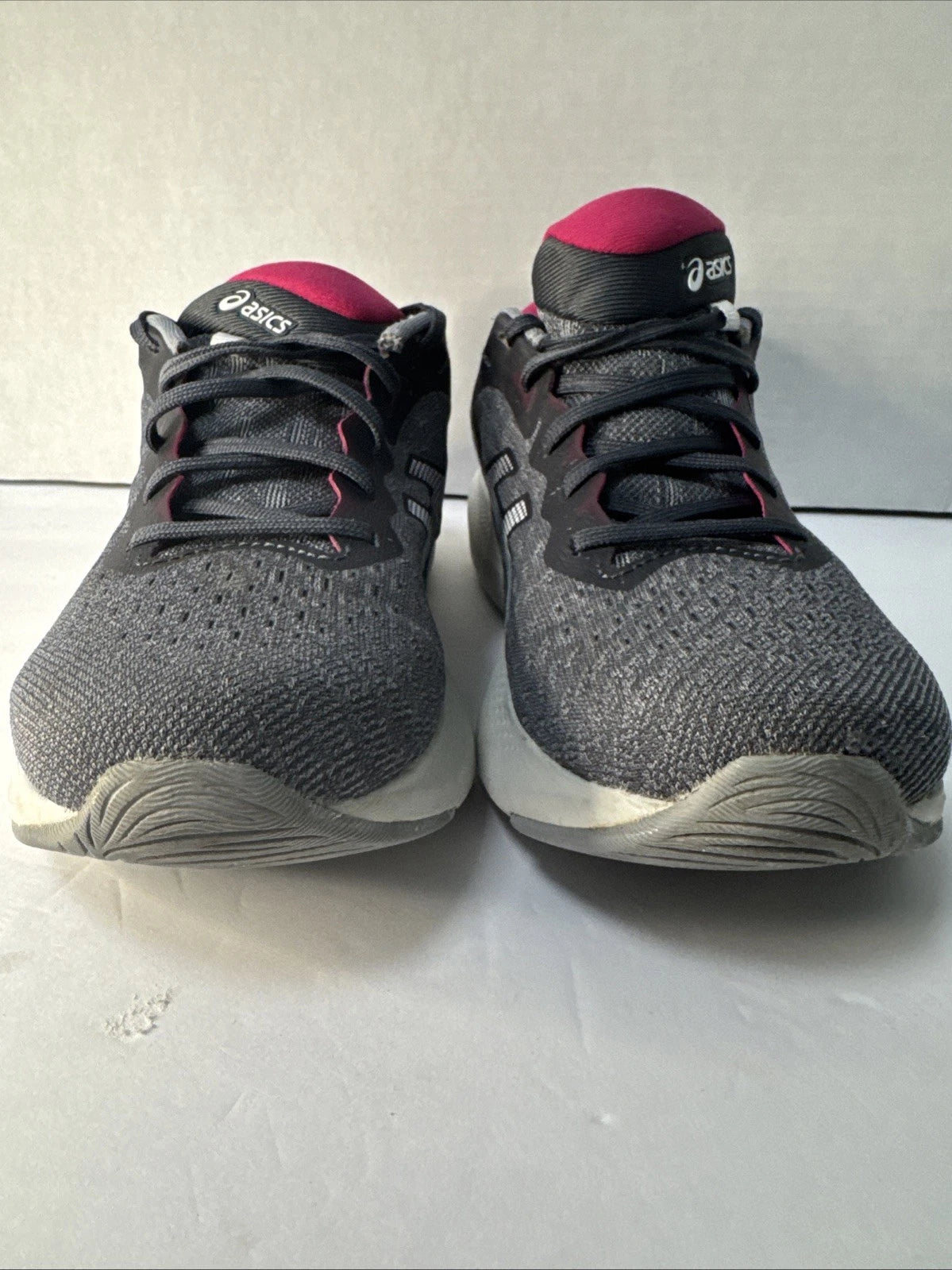 ASICS Gel-Pulse 13 Women's Size 8 Gray Pink Running Shoes 1012B035