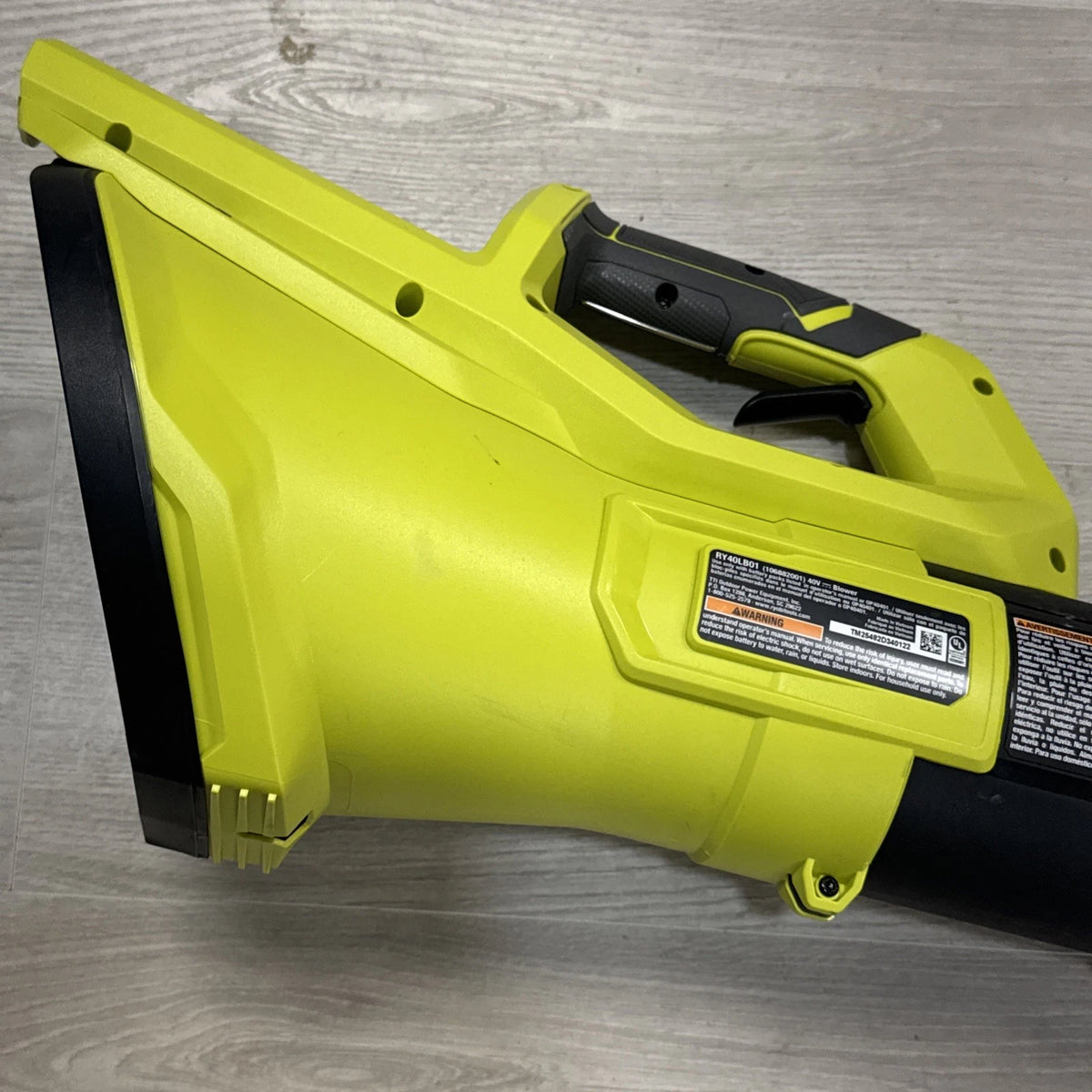 Ryobi ONE+ 18V Cordless Leaf Blower Tool Only Green EUC Yard Lawn