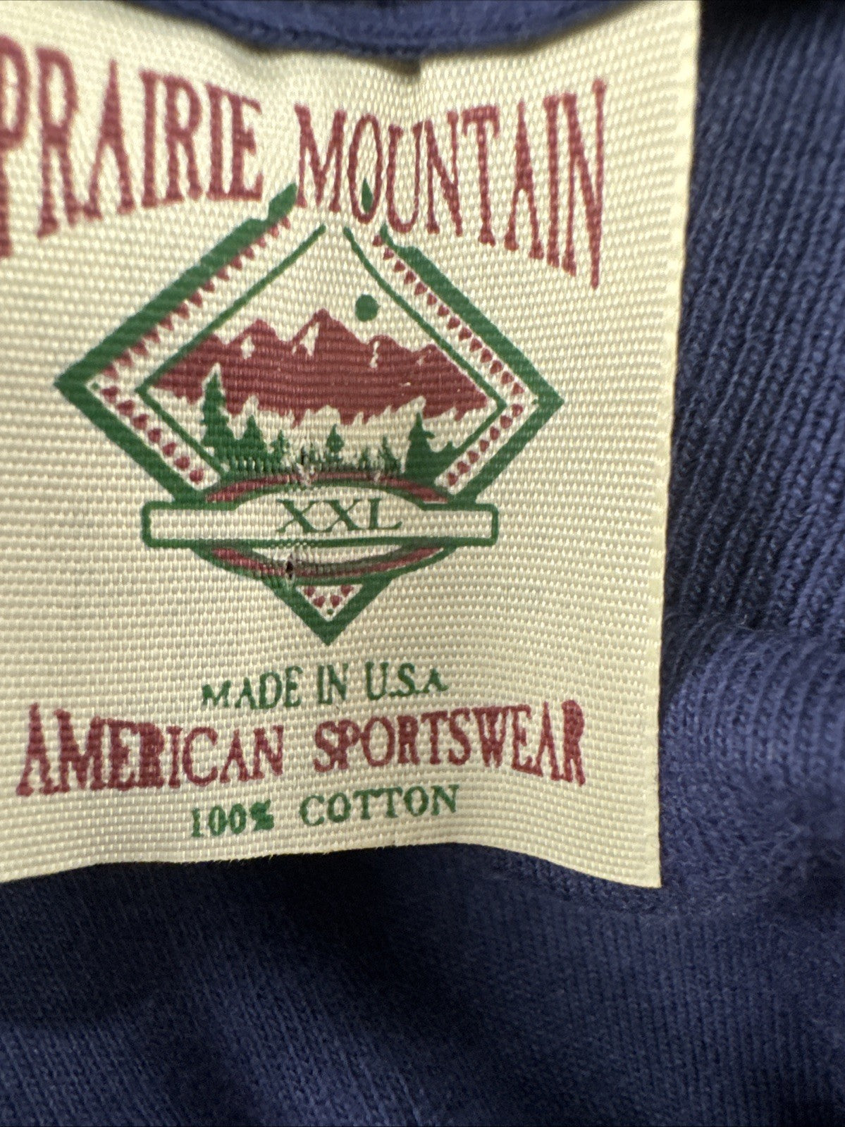 Vintage 90s Prairie Mountain Alaska Caribou T-Shirt XL USA Single Stitch