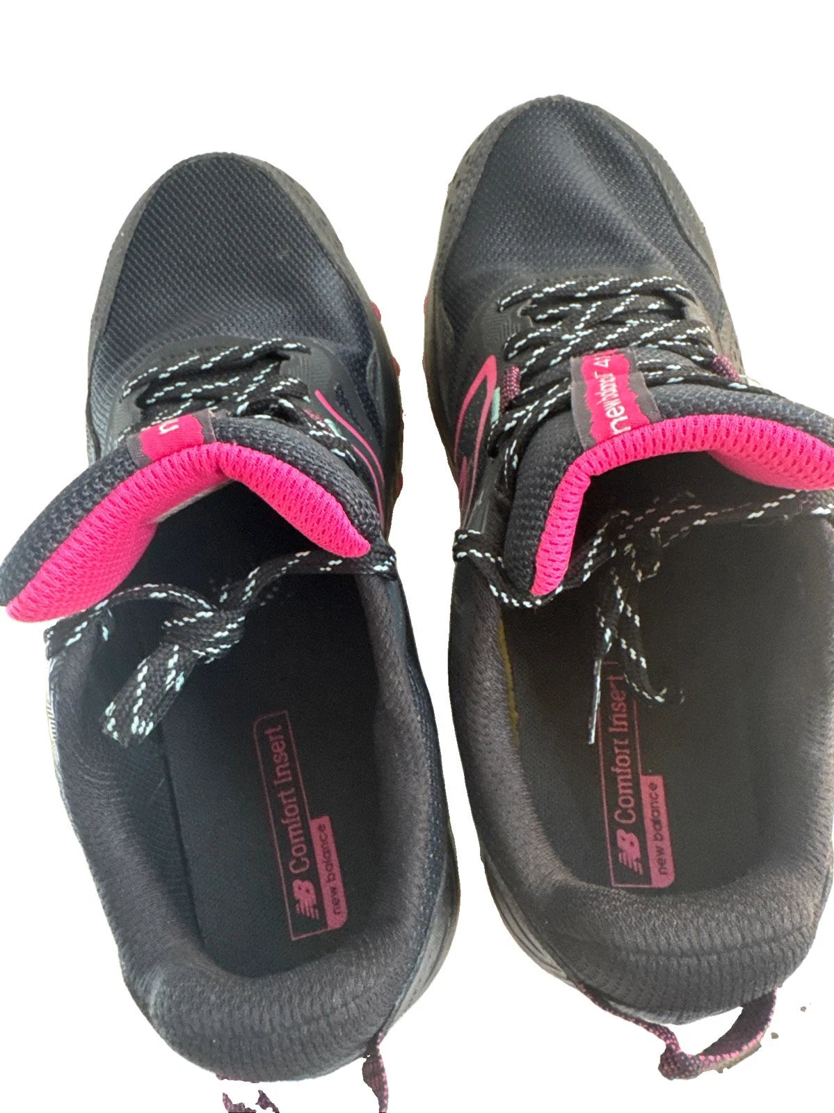 New Balance 410 v8 WT410LC8 Women's 9 D Wide Black Pink Trail Shoes