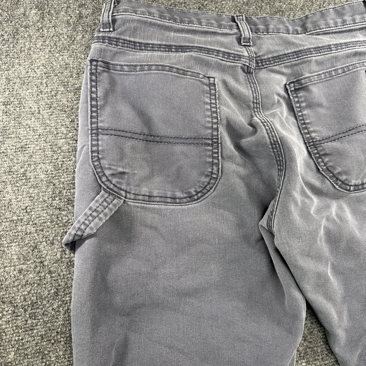 Dickies FLEX Carpenter Work Pants Gray Utility Relaxed Fit Men’s 30x32