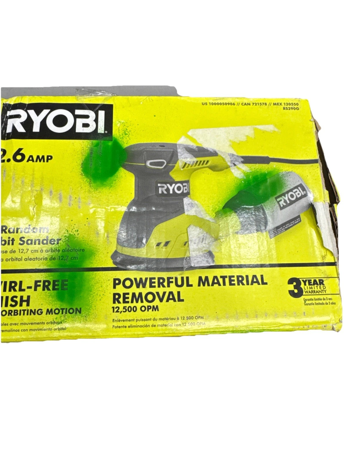 Ryobi Tool Bundle Recip Saw Orbit Sander Charger Battery Tested Working 18V