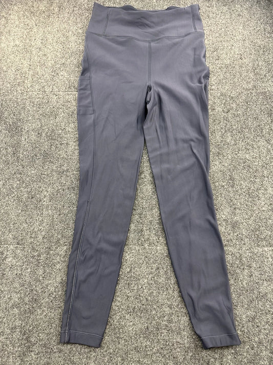 Lululemon Women's Gray Leggings Size 10 Pre-Owned