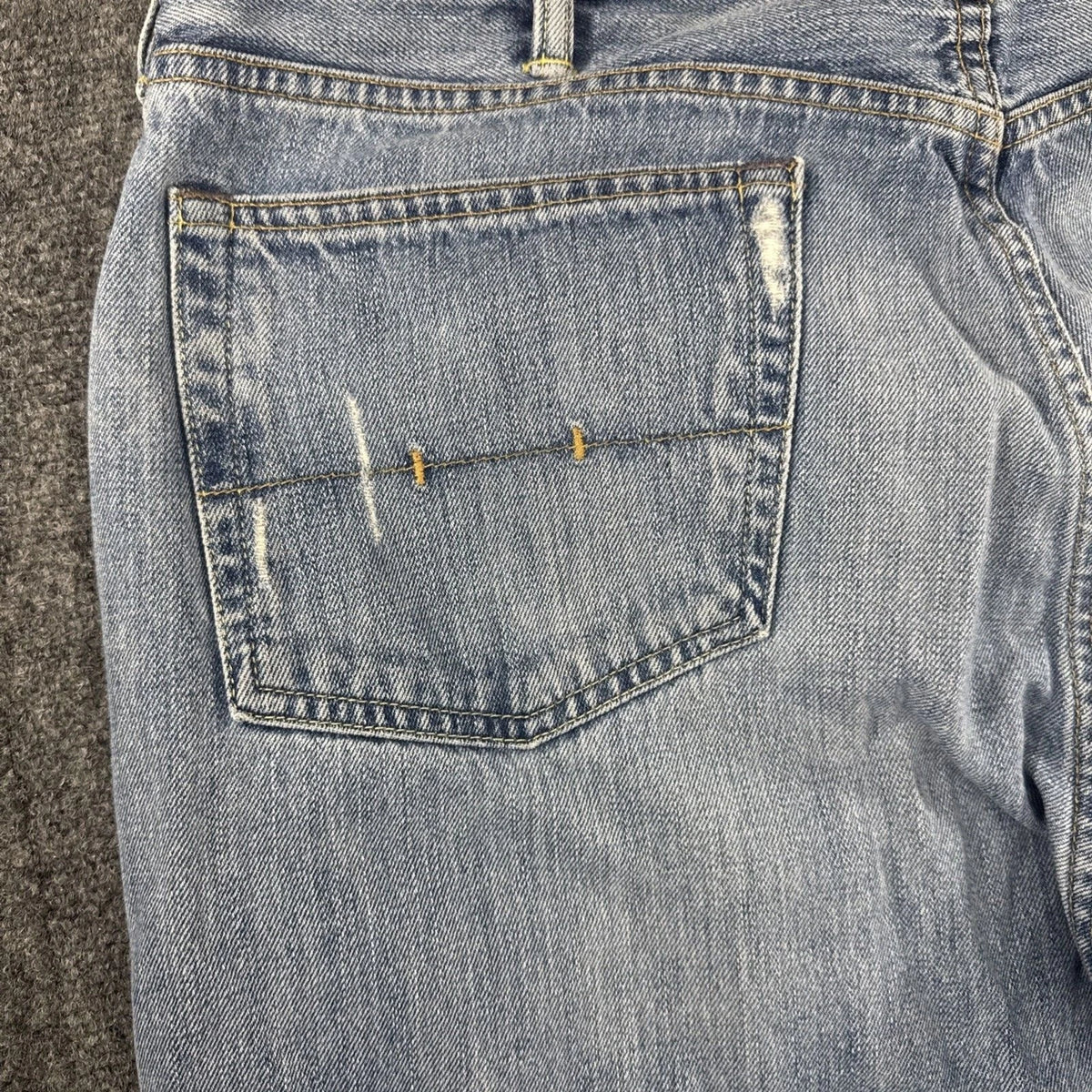 Polo Ralph Lauren Quality Denim Goods Jeans 38x30 Essex Light Wash Cotton