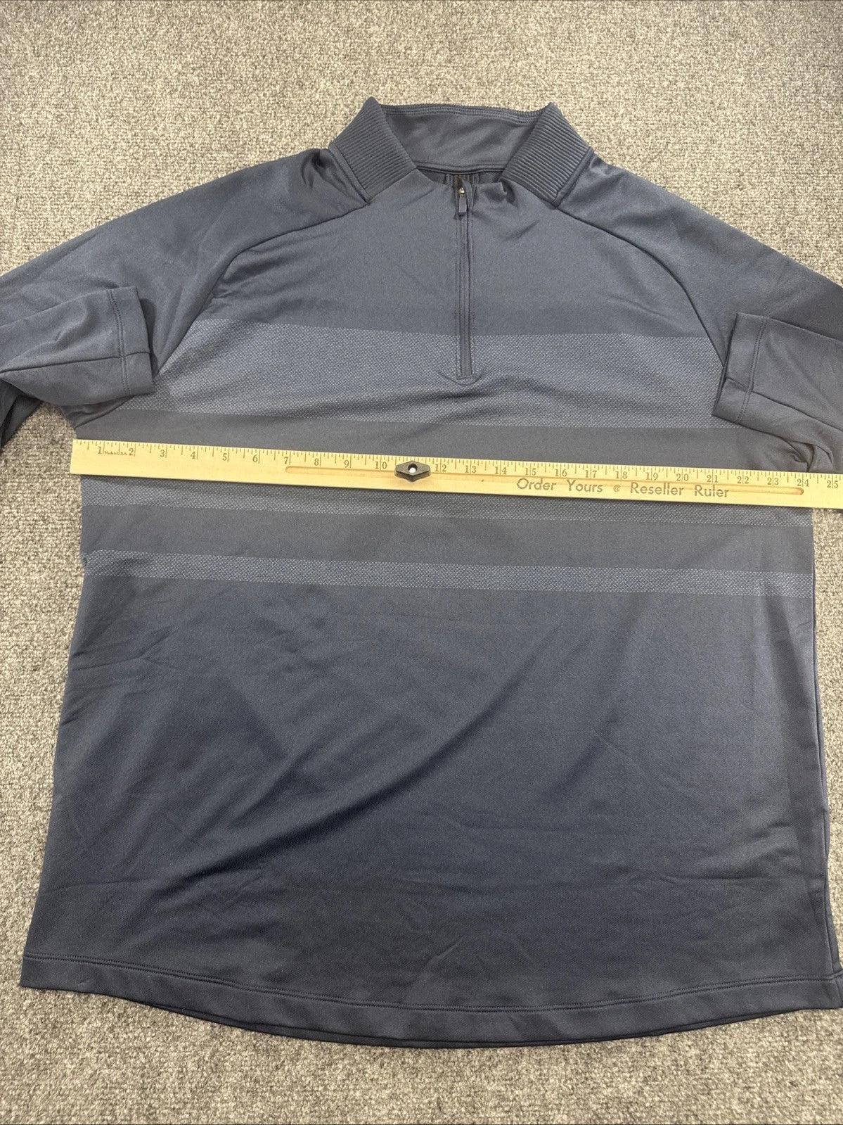 Nike Dri-FIT Vapor Golf 1/2 Zip Pullover Mens XL Obsidian BV0390-451 $110