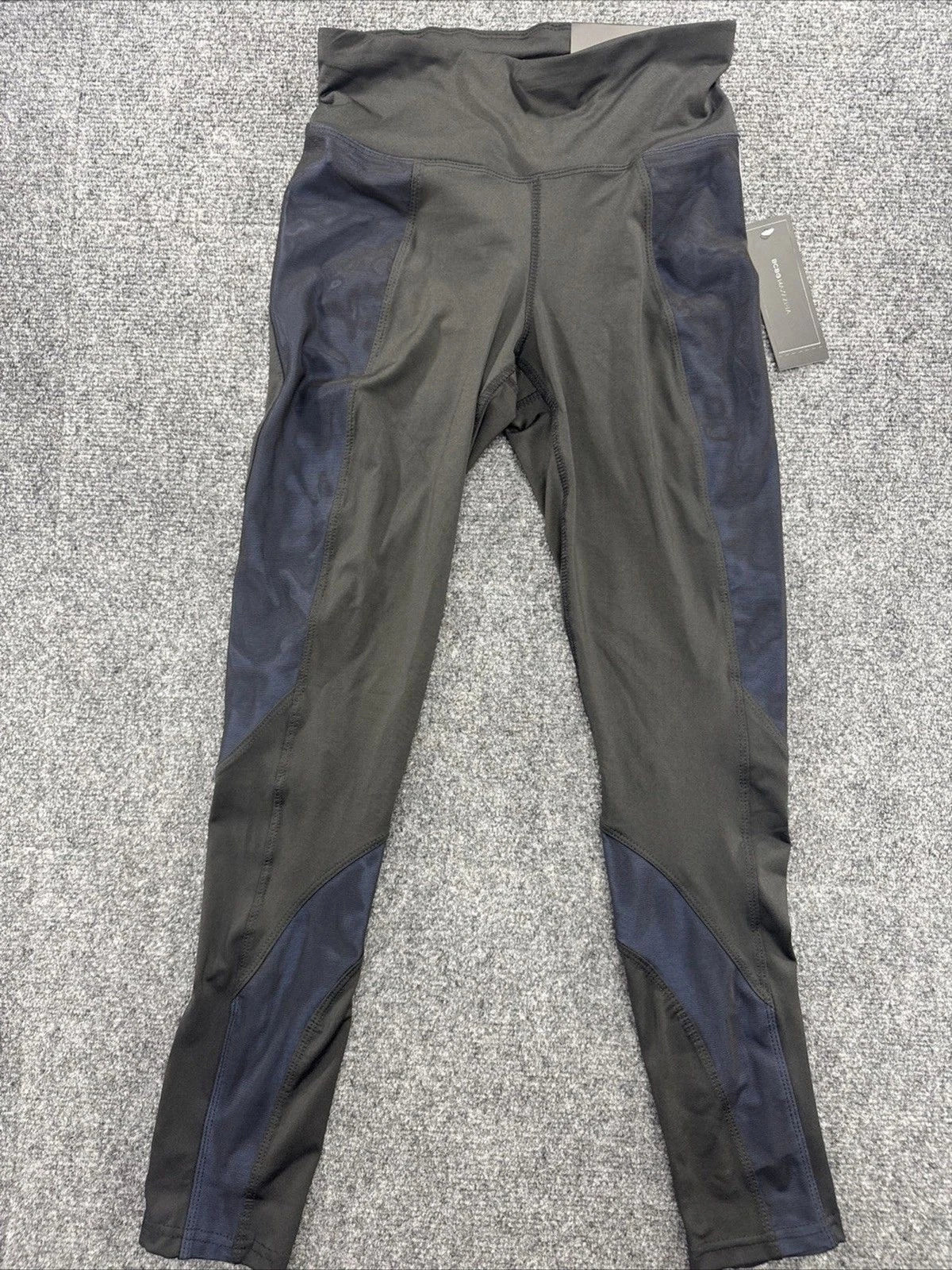 BCBGMAXAZRIA Allegra Leggings Women S Black Perry Blue High Rise NWTBCBGMAXAZRIA