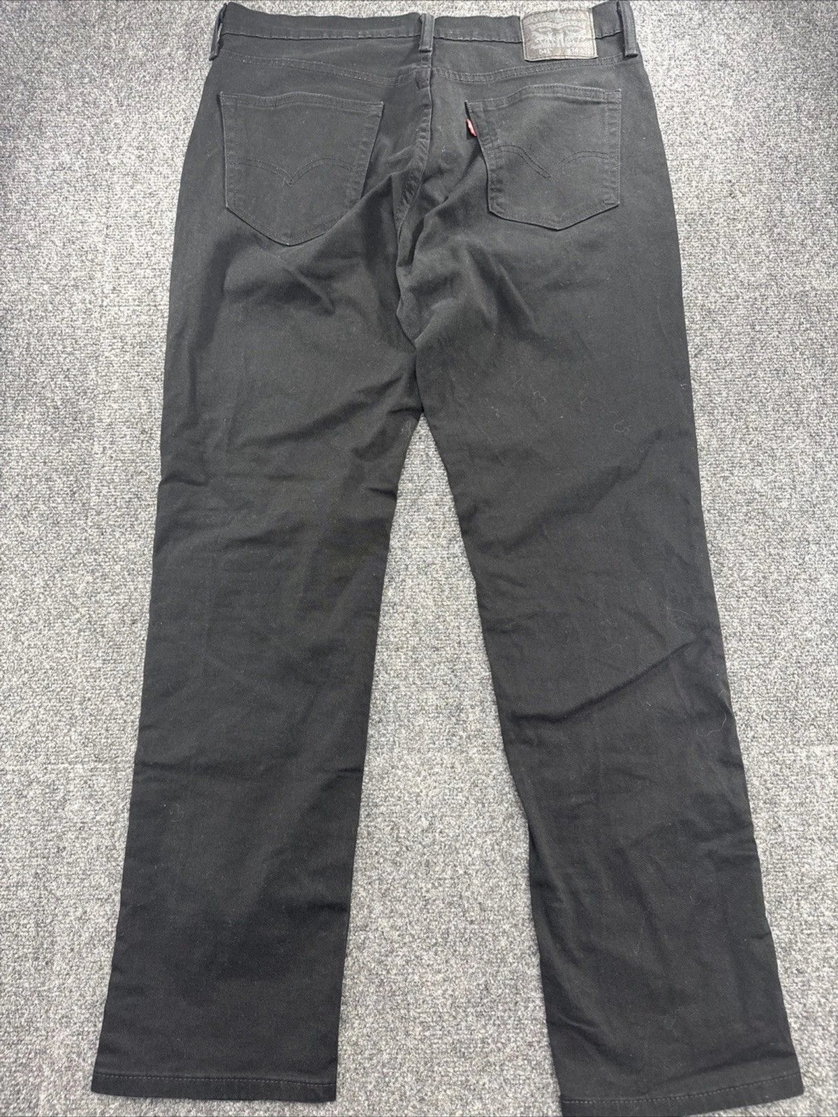 Levi's 541 Athletic Taper Jeans Men W34 L32 Black Distressed Denim