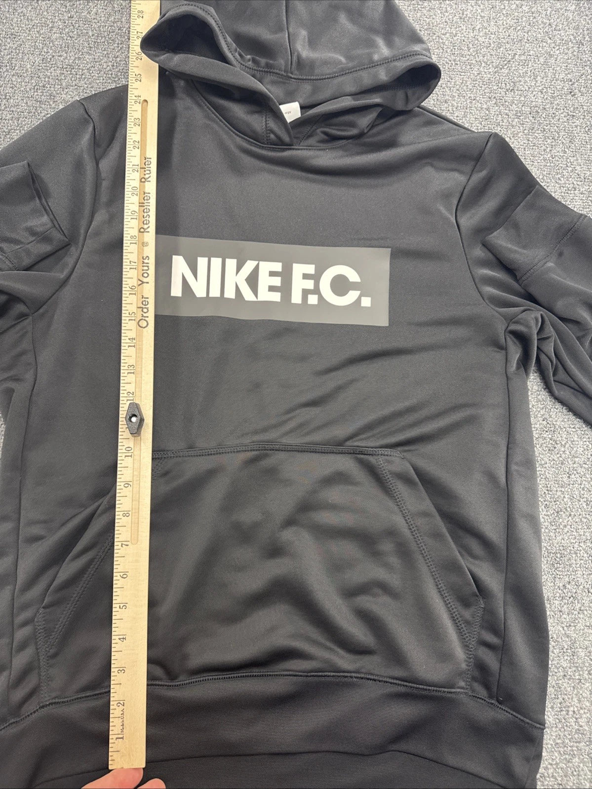 Nike F.C. Dri-FIT Soccer Hoodie Men’s Medium Black DC9075-010 NWOT