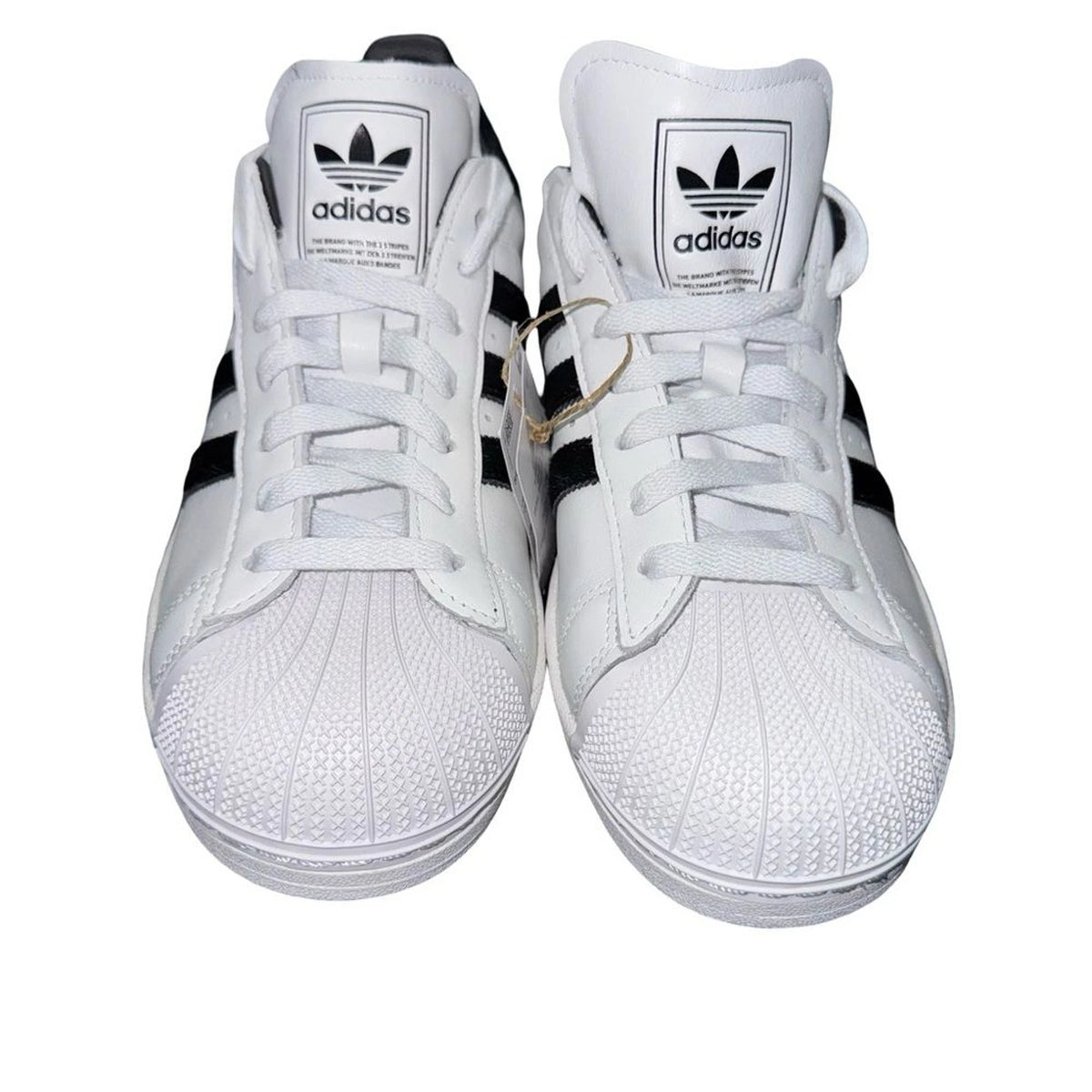 adidas Superstar II W Women’s 11 White Black Faux Fur Stripes IH9267 New