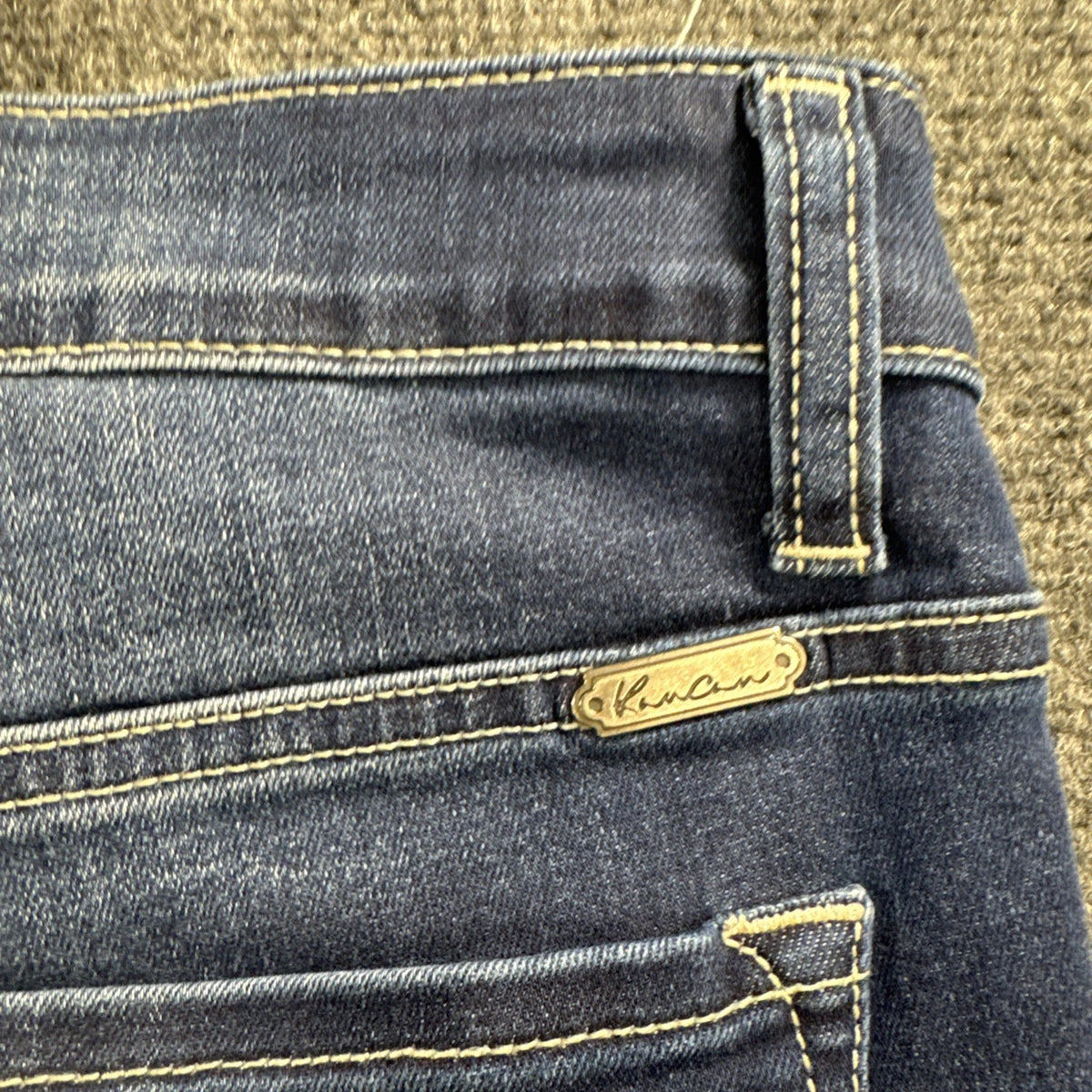 KanCan KC7035LD Jeans Womens 7/27 Dark Wash Stretch Bootcut Flare Denim