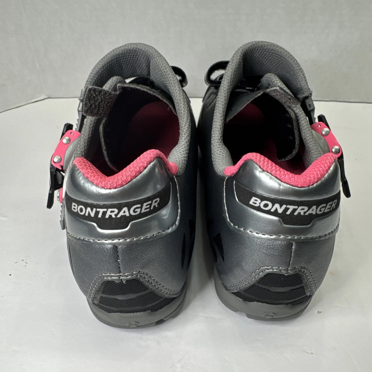 Bontrager Evoke DLX WSD Women’s MTB Cycling Shoes US 10.5 EU 42 Gray Pink