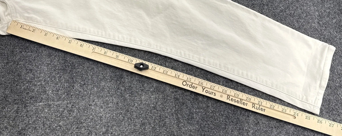 Gap 1969 Best Girlfriend White Jeans Women’s Size 30 Stretch Denim