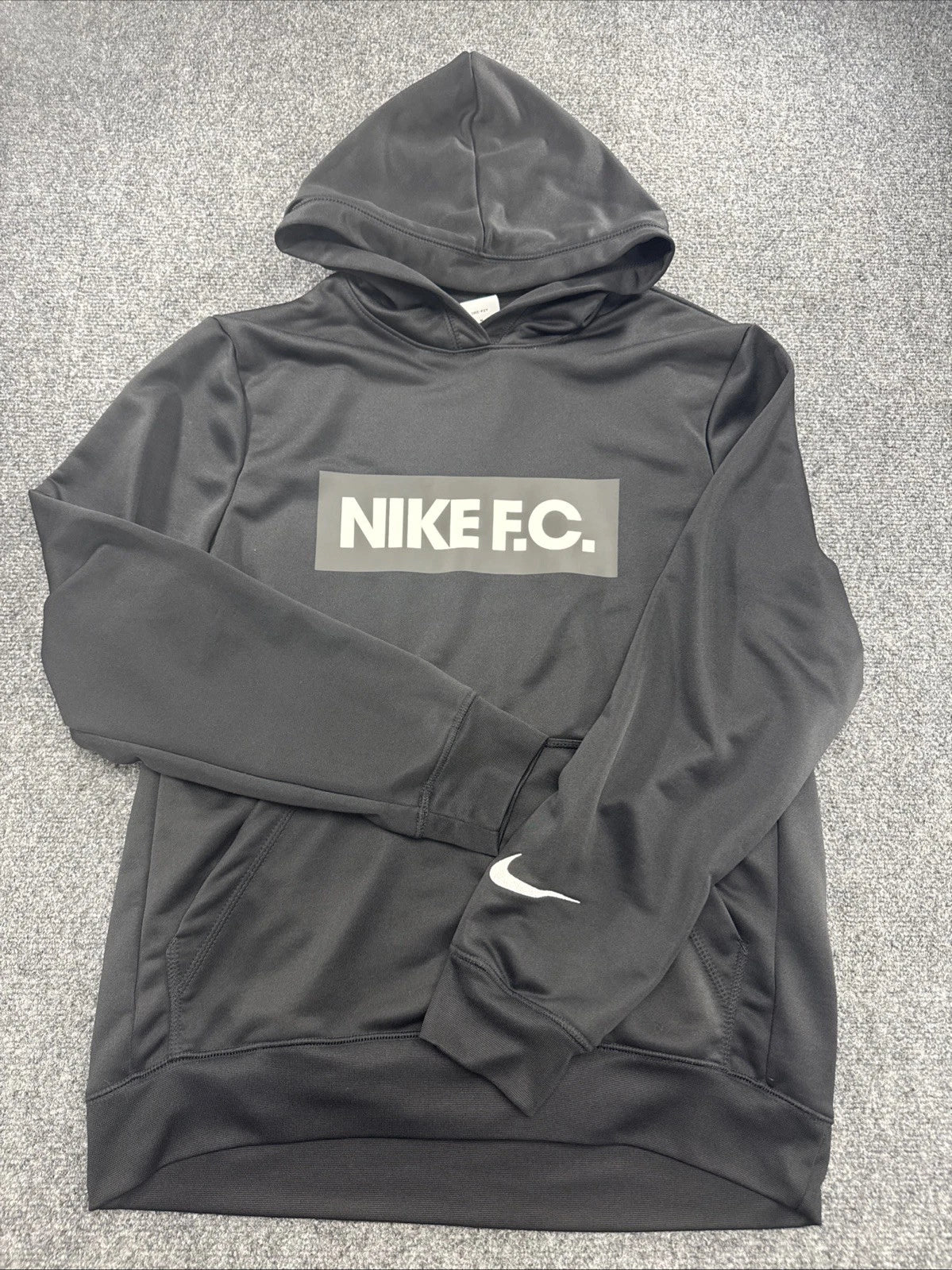 Nike F.C. Dri-FIT Soccer Hoodie Men’s Medium Black DC9075-010 NWOT