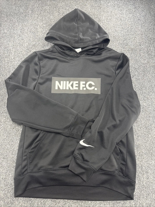 Nike F.C. Dri-FIT Soccer Hoodie Men’s Medium Black DC9075-010 NWOT
