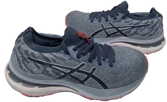 ASICS Gel Kayano 28 MK Women’s 7 Gray Blue Coral Running Shoes 1012B126