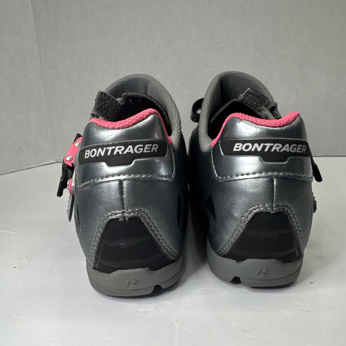 Bontrager Evoke DLX WSD Women’s MTB Cycling Shoes US 10.5 EU 42 Gray Pink