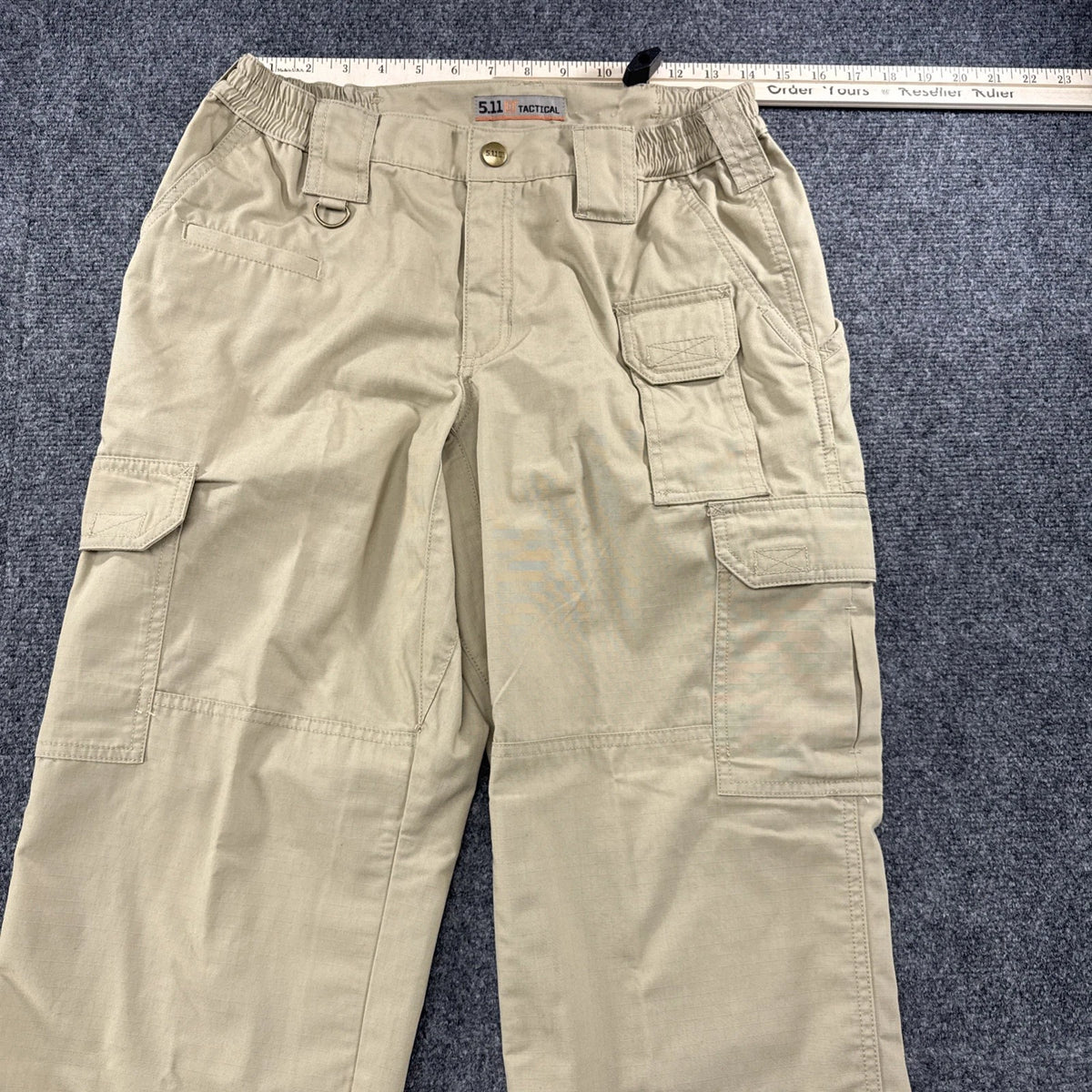 5.11 Tactical Women’s Cargo Pants Khaki Ripstop Utility BNWOT Size 8