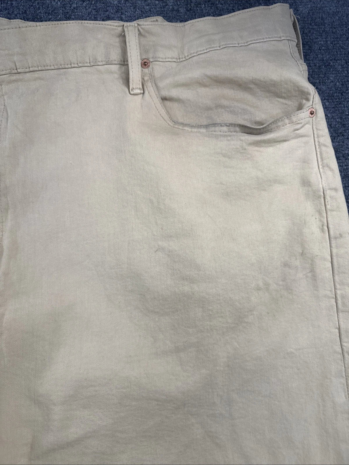 Polo Ralph Lauren Hampton Jeans Mens 52B x 32 Tan Relaxed Straight Big Tall