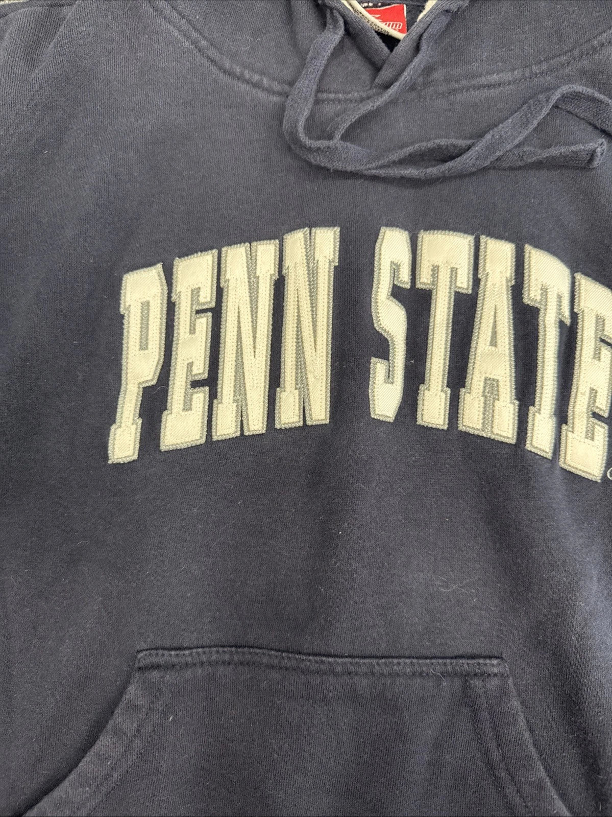 Vintage Penn State Nittany Lions Hoodie Men’s Medium Colosseum Y2K Navy