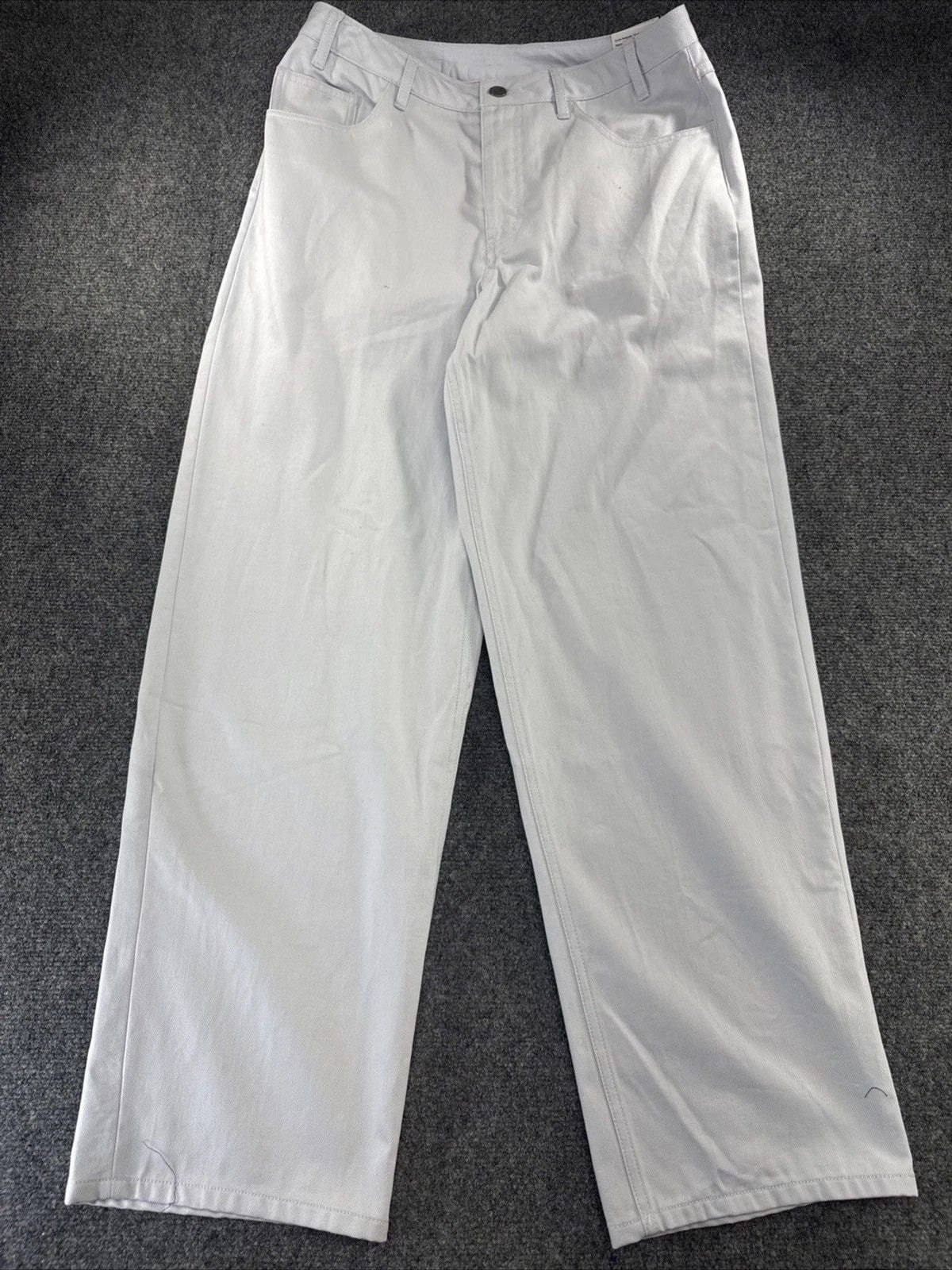 Nike SB Loose Fit Skate Pants Men’s 30 Light Gray Straight Leg NWT