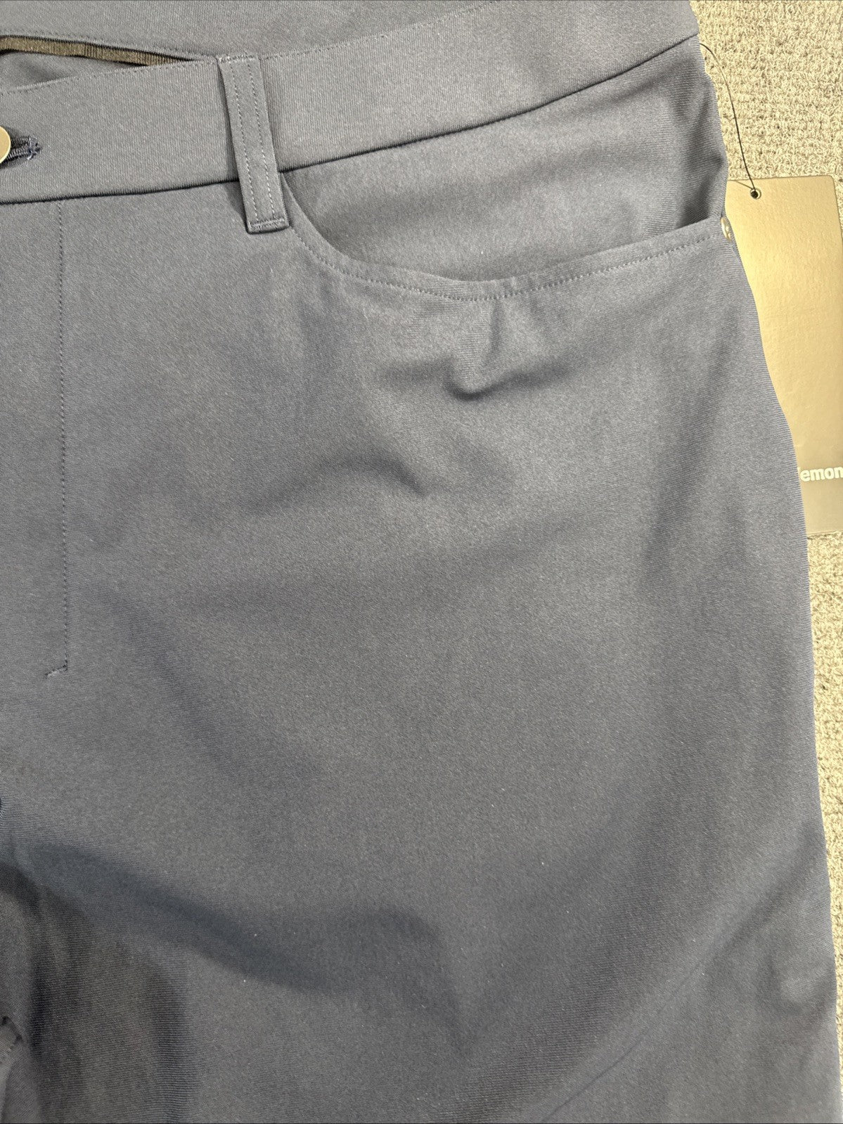 Lululemon ABC Slim-Fit 5-Pocket Pants Men’s 40x30 True Navy Warpstreme NWT
