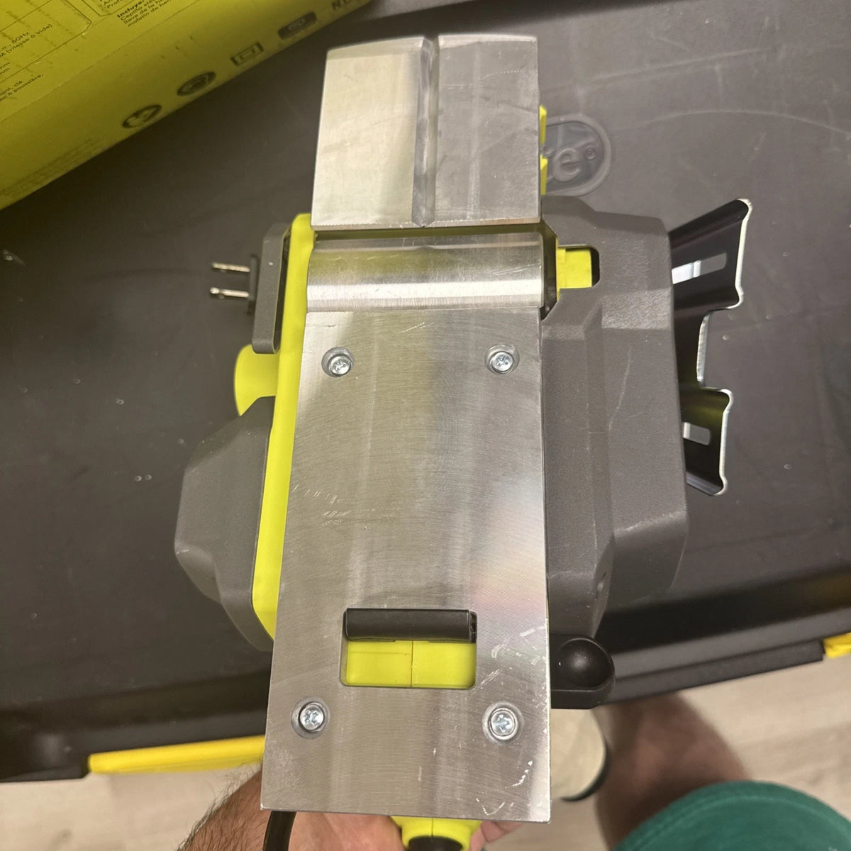 RYOBI HPL52K 6 Amp Corded Hand Planer 3-1/4" Dust Bag Carry Bag Open Box