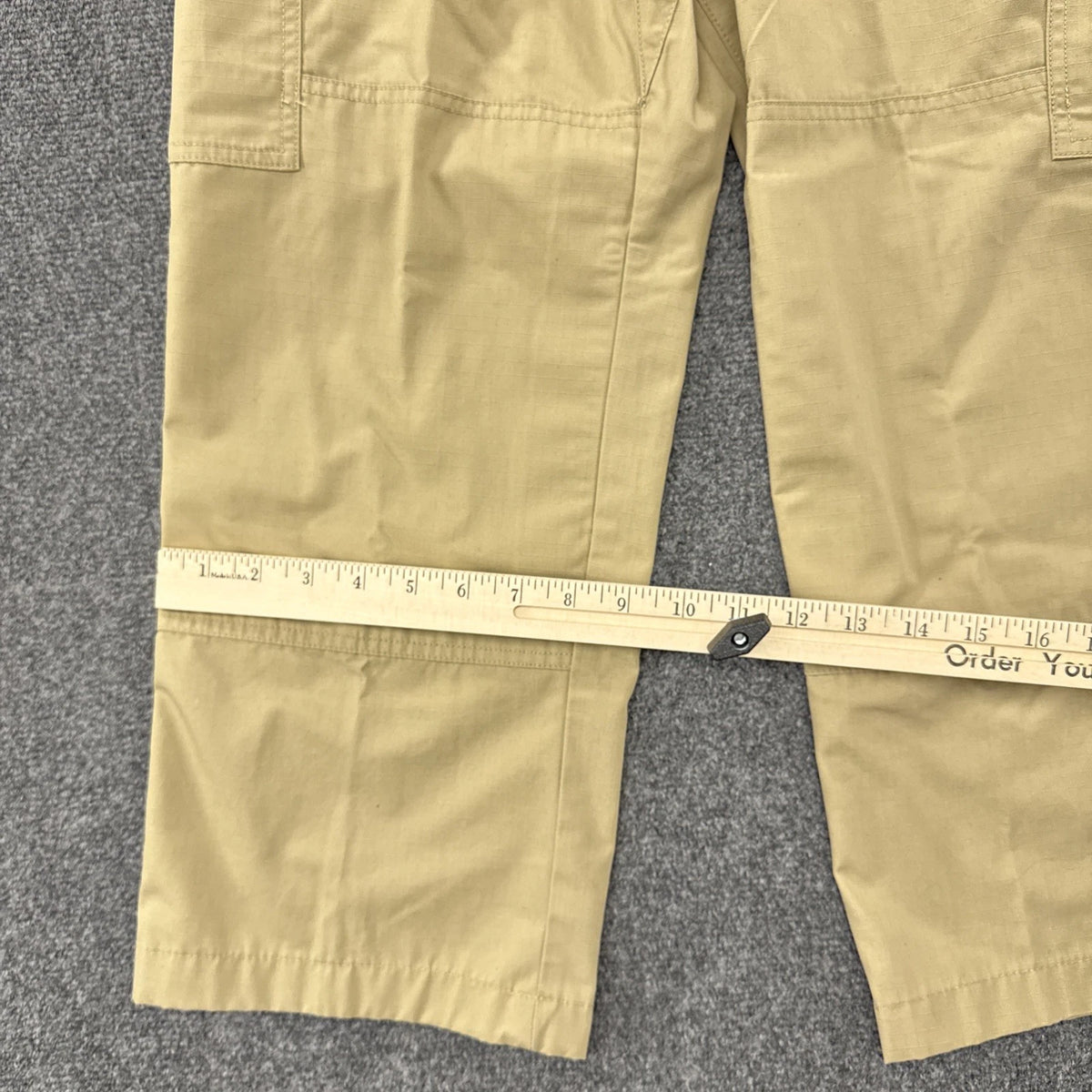 5.11 Tactical Women’s Cargo Pants Khaki Ripstop Utility BNWOT Size 8