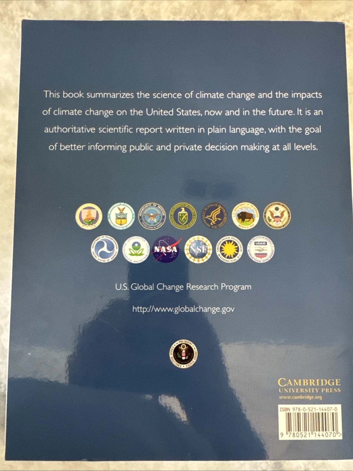 Global Climate Change Impacts in the United States US Global Change PB