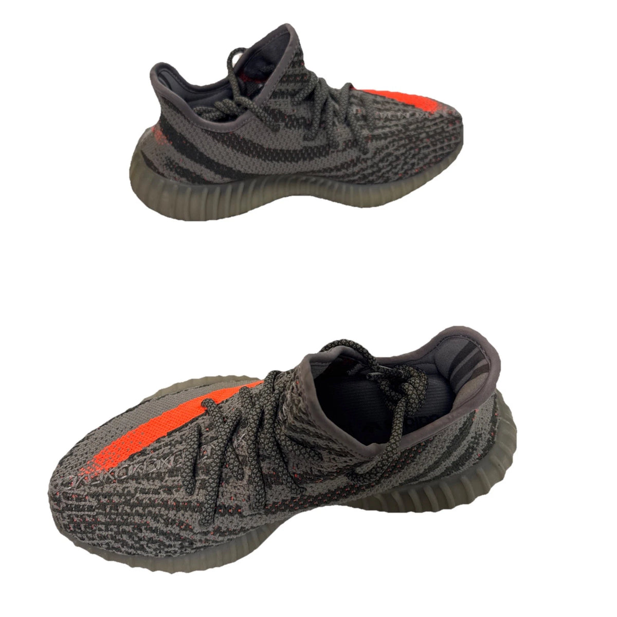 adidas Yeezy Boost 350 V2 Beluga Reflective GW1229 Men’s 5 Gray Red EUC No Box