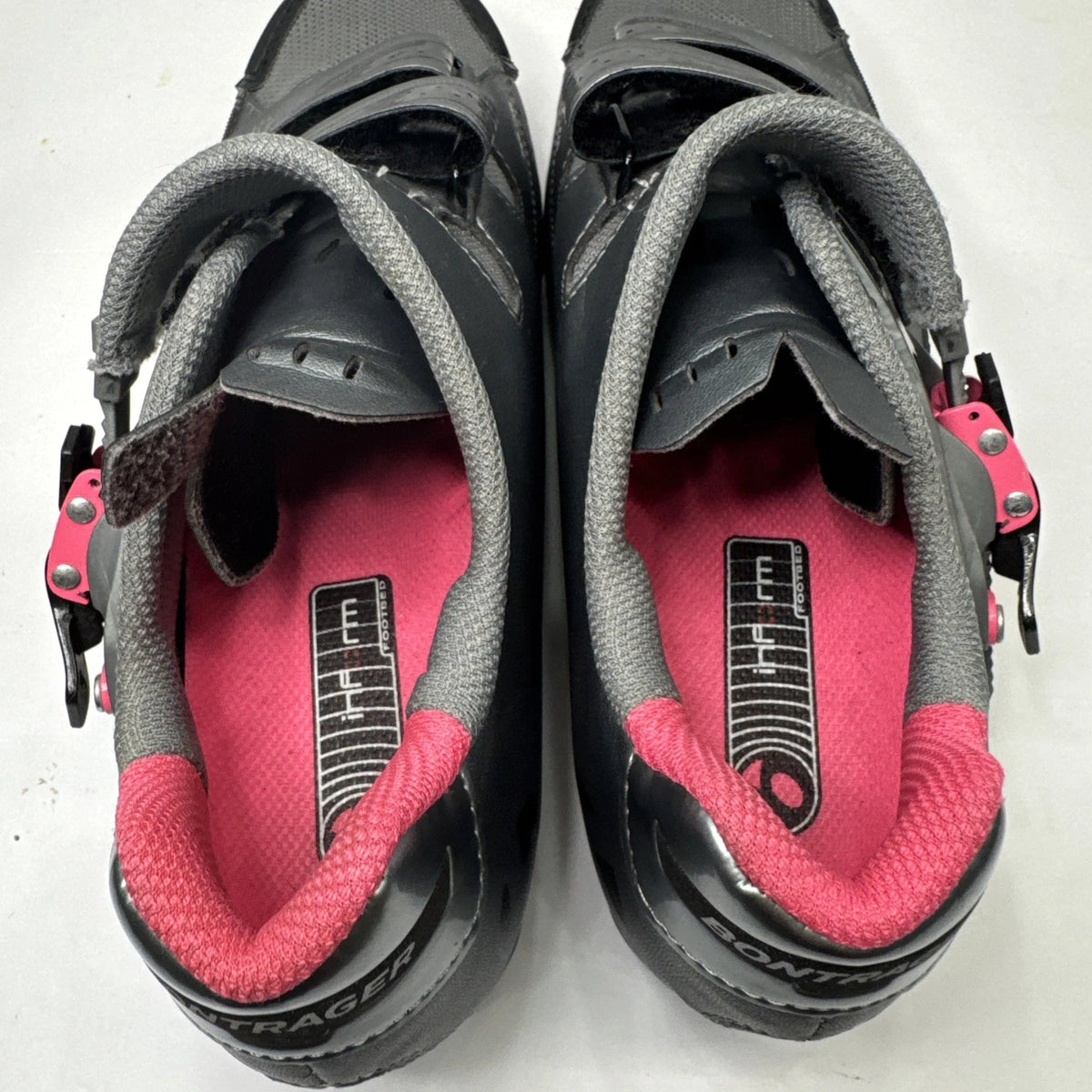 Bontrager Evoke DLX WSD Women’s MTB Cycling Shoes US 10.5 EU 42 Gray Pink