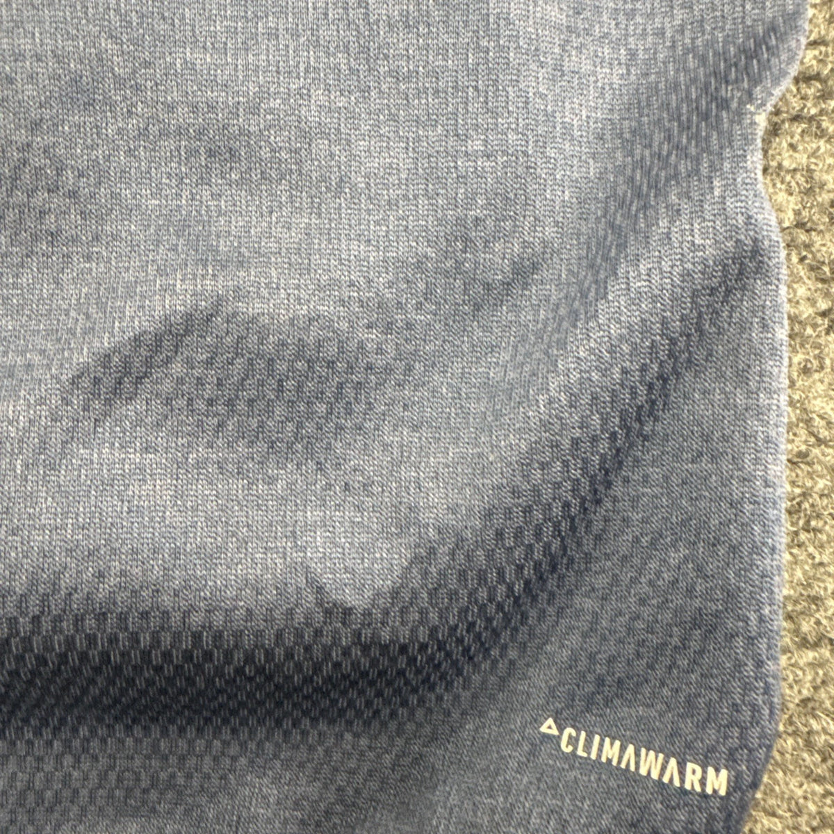 Adidas Performance Hoodie Blue Pullover Sweatshirt Logo Men’s Large