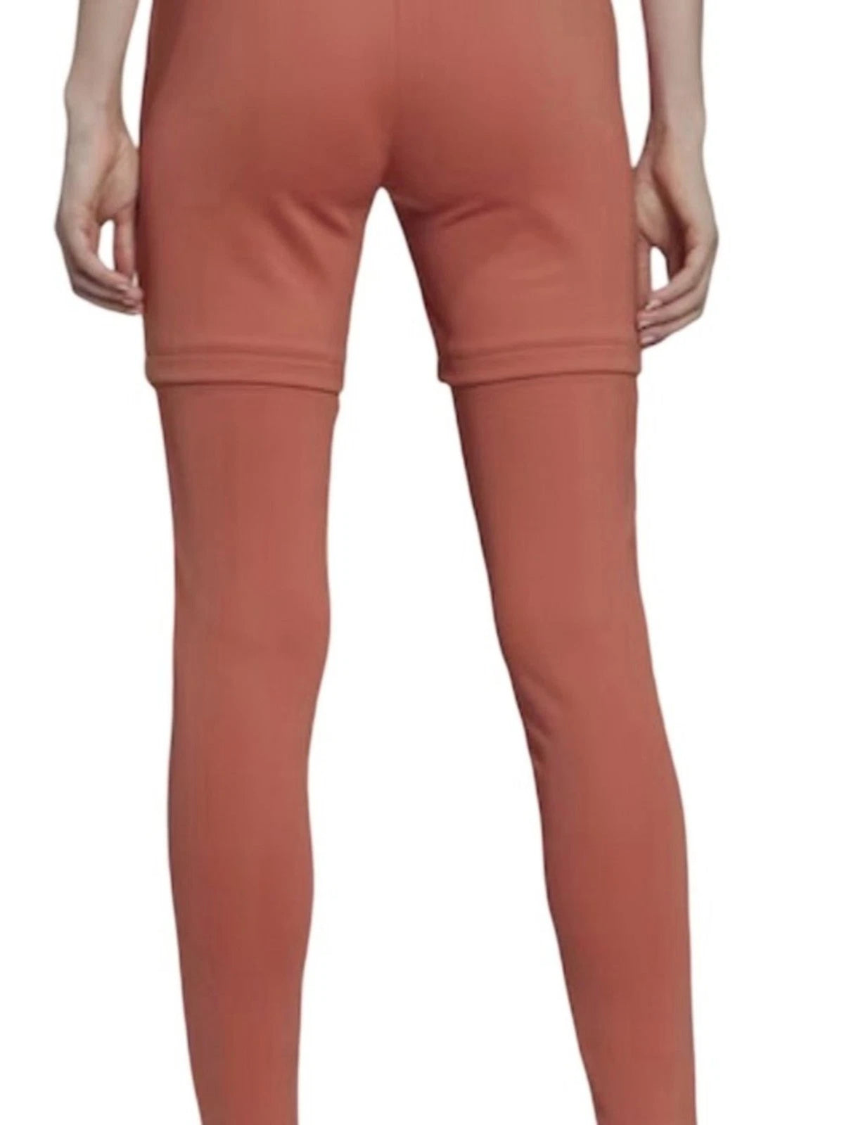 adidas Always Original Women’s XS Faux Leather Snap Pants HC3029 NWT