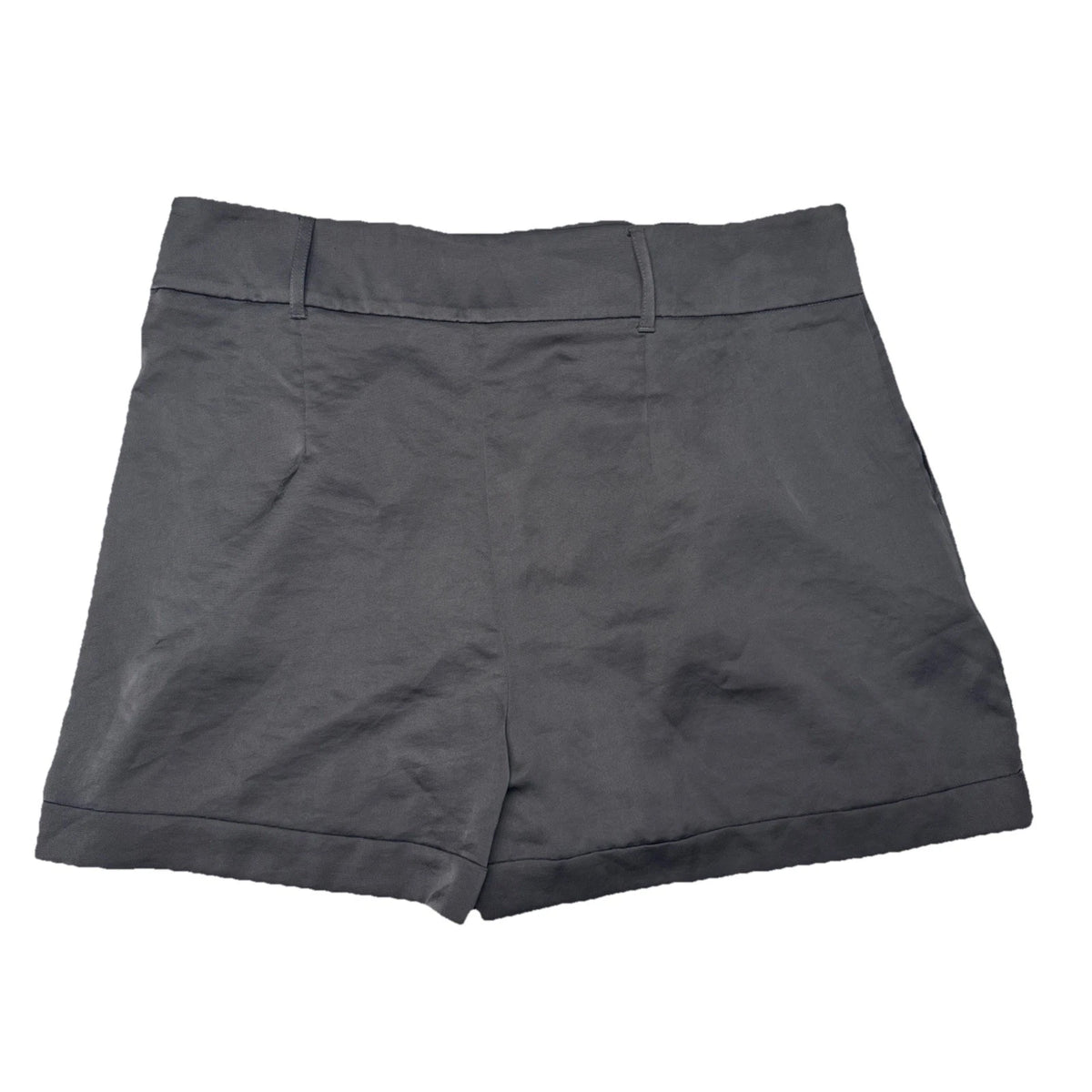 Express Editor Shorts Womens 14 Black High Rise Chino Stretch Workwear EUC