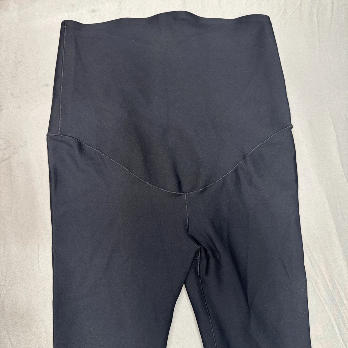 Glow Maternity Cooling Leggings Womens Small Black Full Length Pregnancy EUC