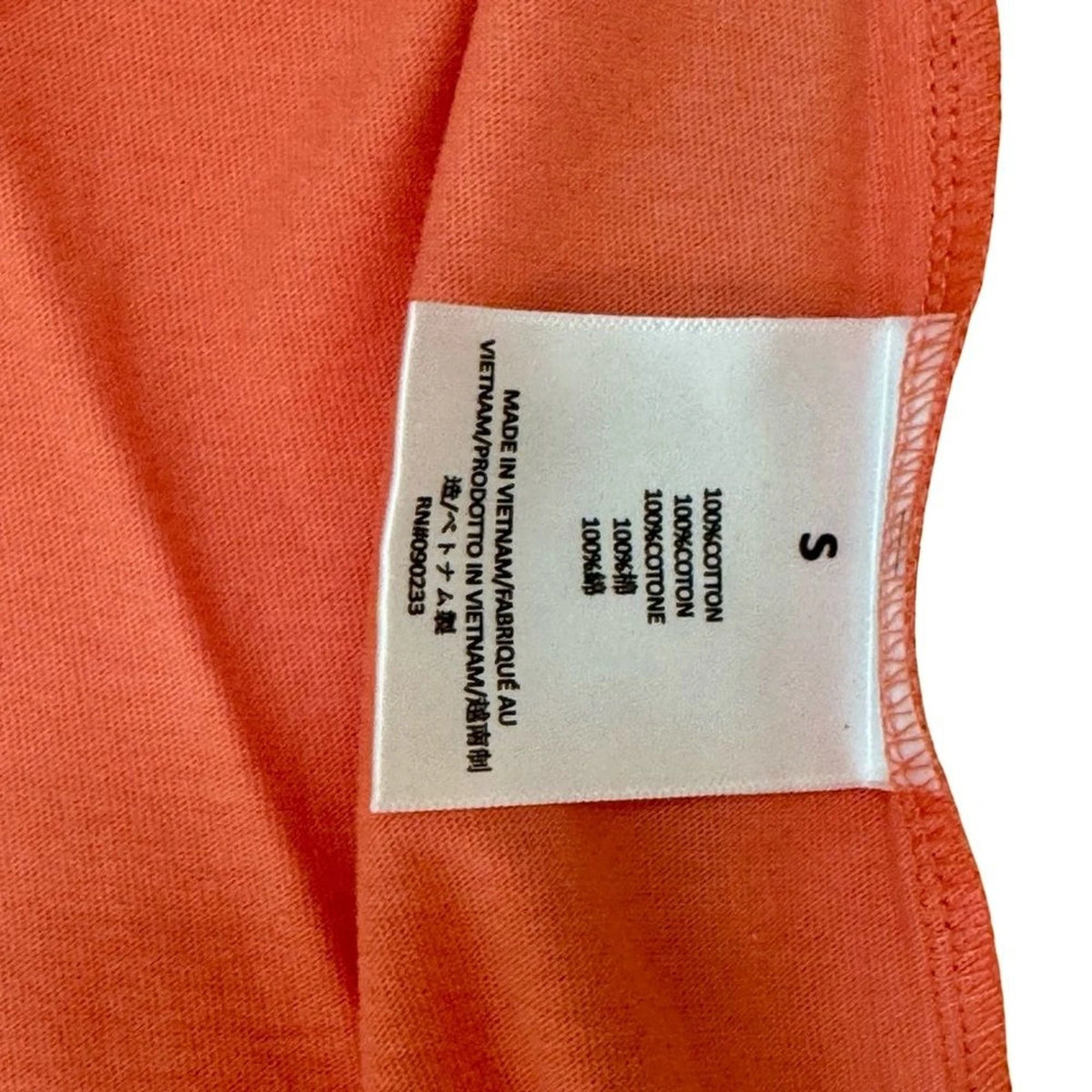 Fear of God Essentials Coral T-Shirt Men’s Small Oversized BNWT Dust BagFear of
