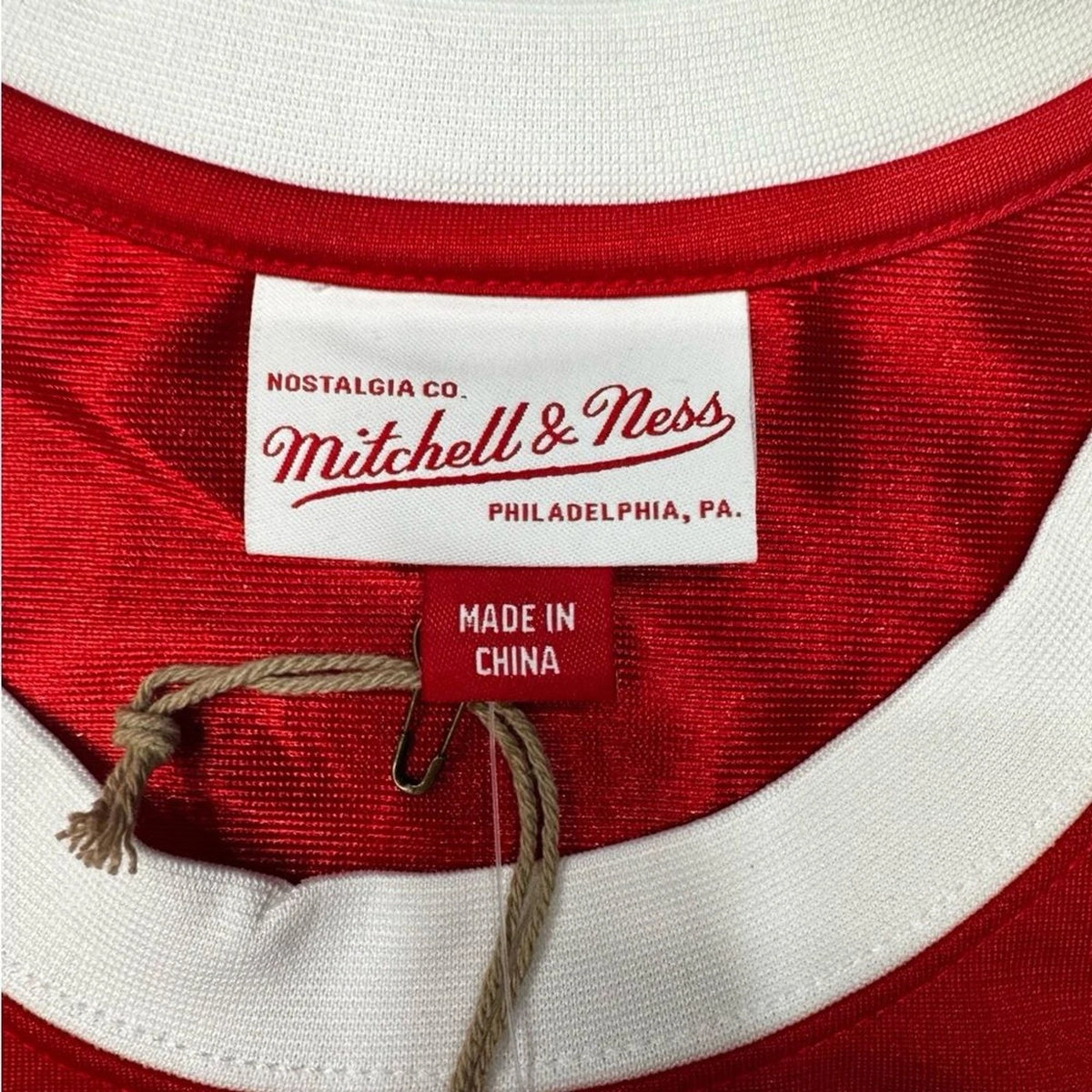 Mitchell & Ness 76ers Heritage Tank Mens 2XL Blue NBA Jersey BNWT Classic