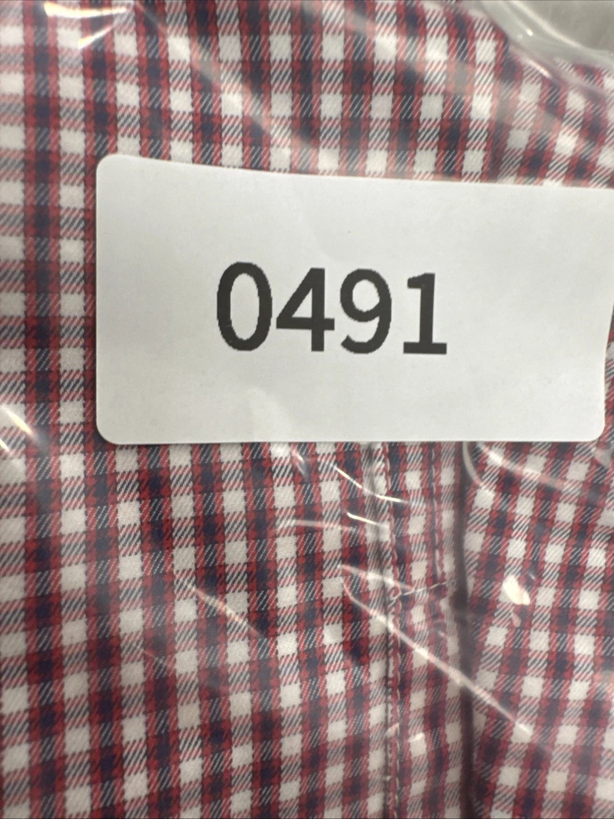 Peter Millar Crown Button Down Shirt Men’s Large Red Blue Gingham 100% Cotton
