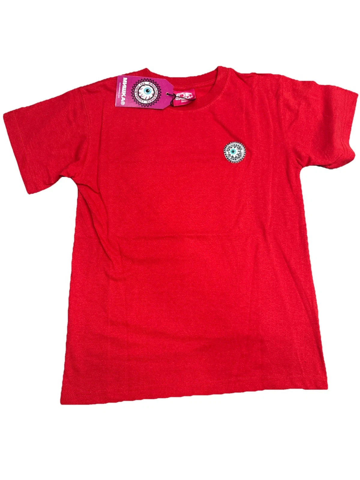 Mishka Destroy Video Game Keep Watch Tee Red Small NWT Streetwear Graphic