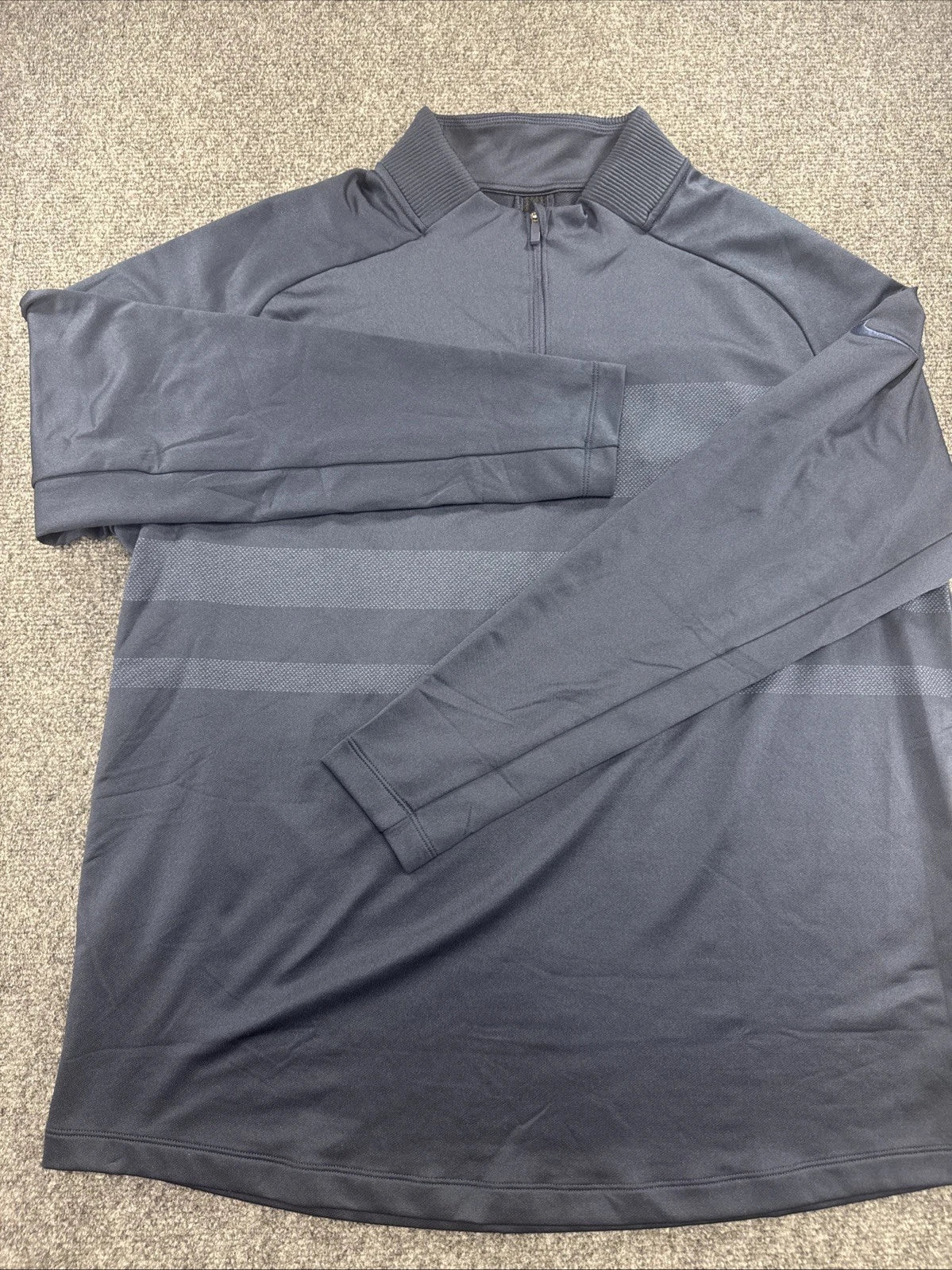 Nike Dri-FIT Vapor Golf 1/2 Zip Pullover Mens XL Obsidian BV0390-451 $110