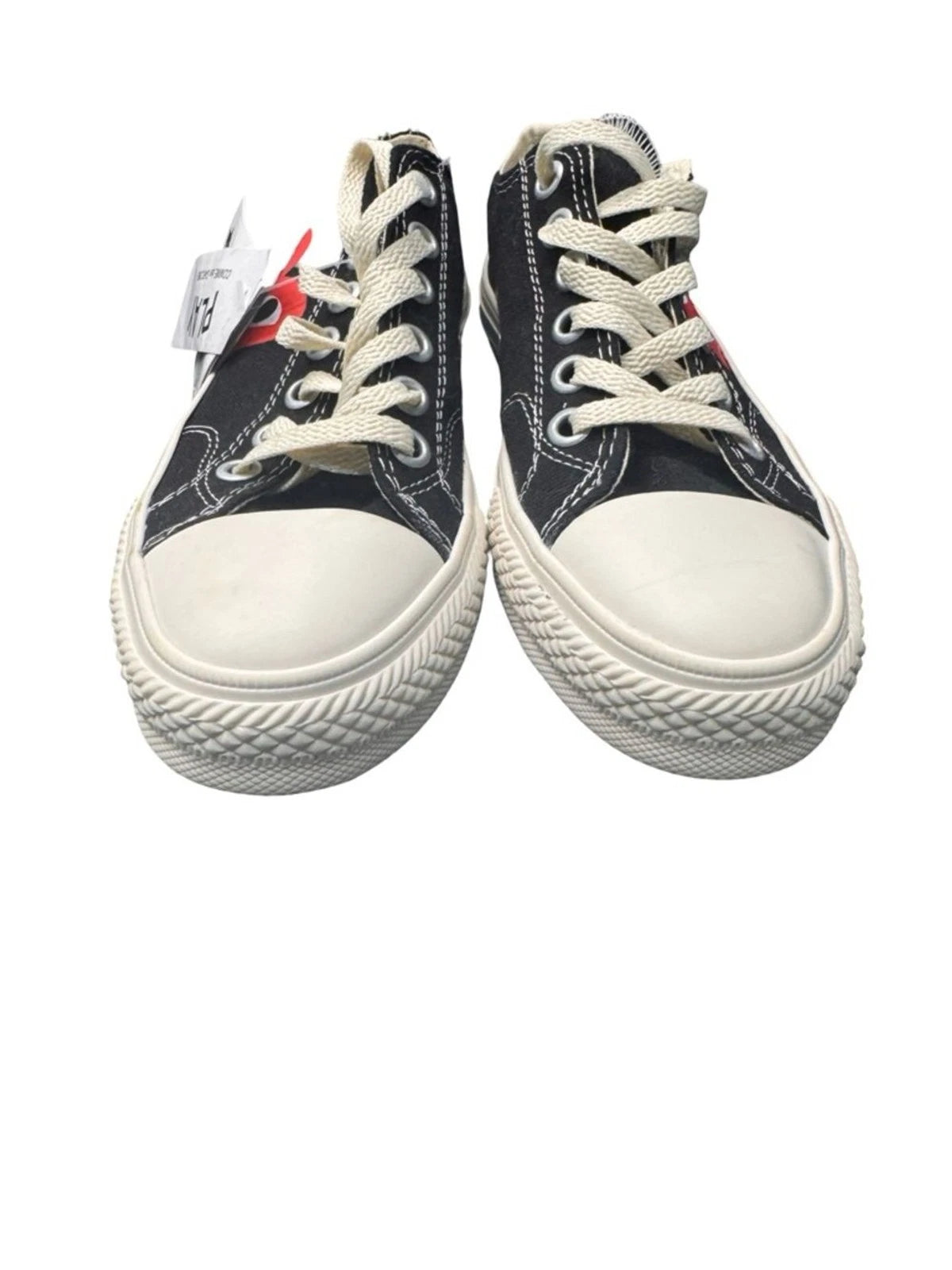 Converse Comme des Garcons Play Low Top Women's 7 Black Red Heart BNWT Shoe